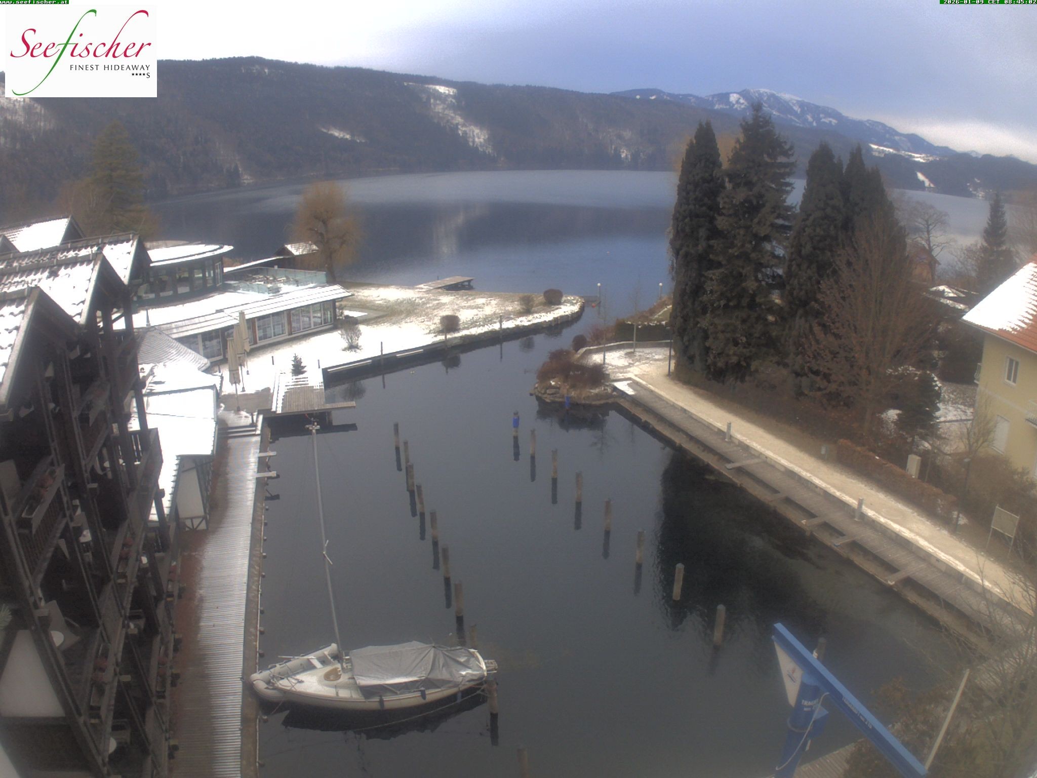 Archiv Foto Webcam Seefischer Romantik Hotel am Millstätter See