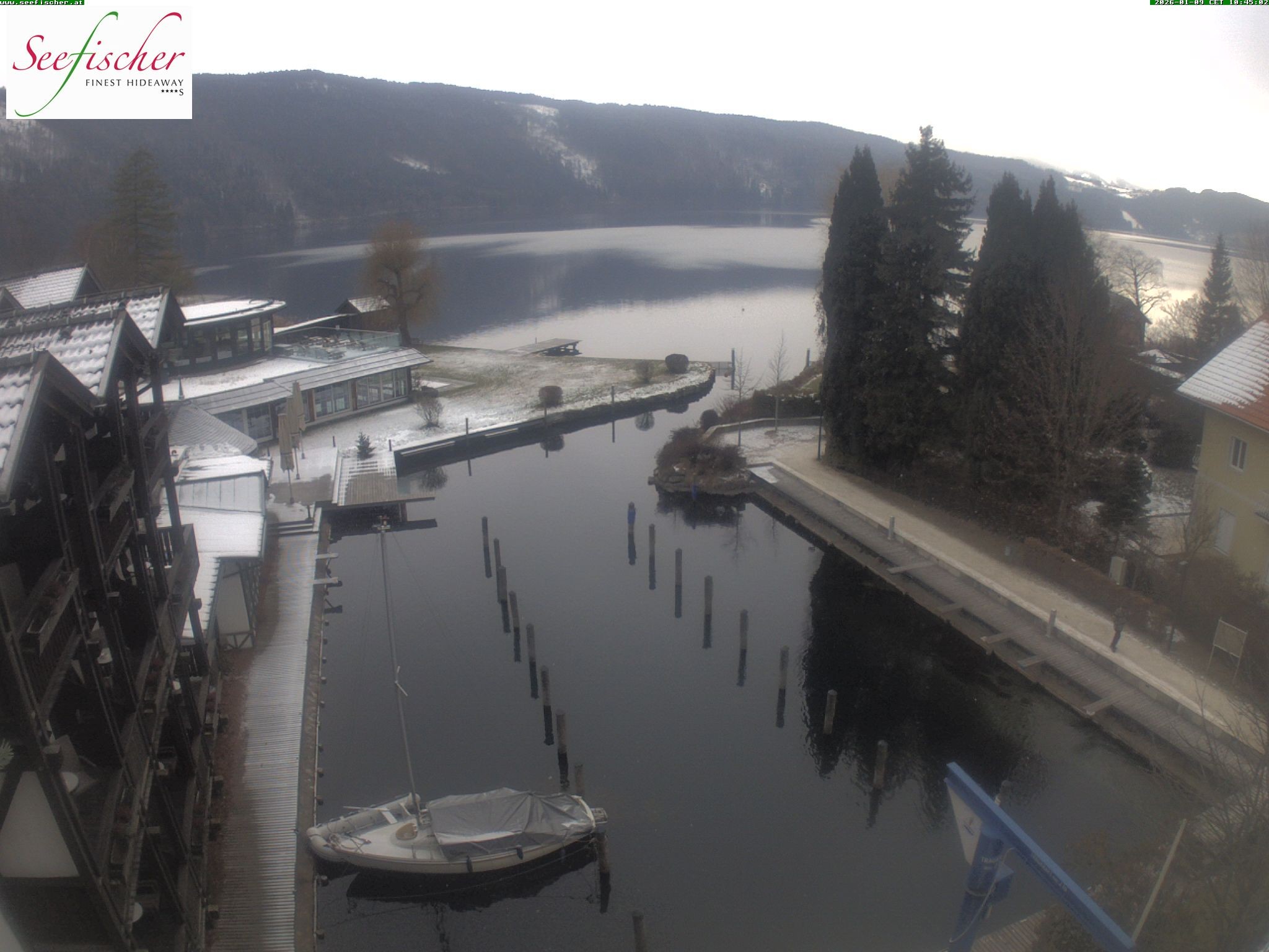 Archiv Foto Webcam Seefischer Romantik Hotel am Millstätter See