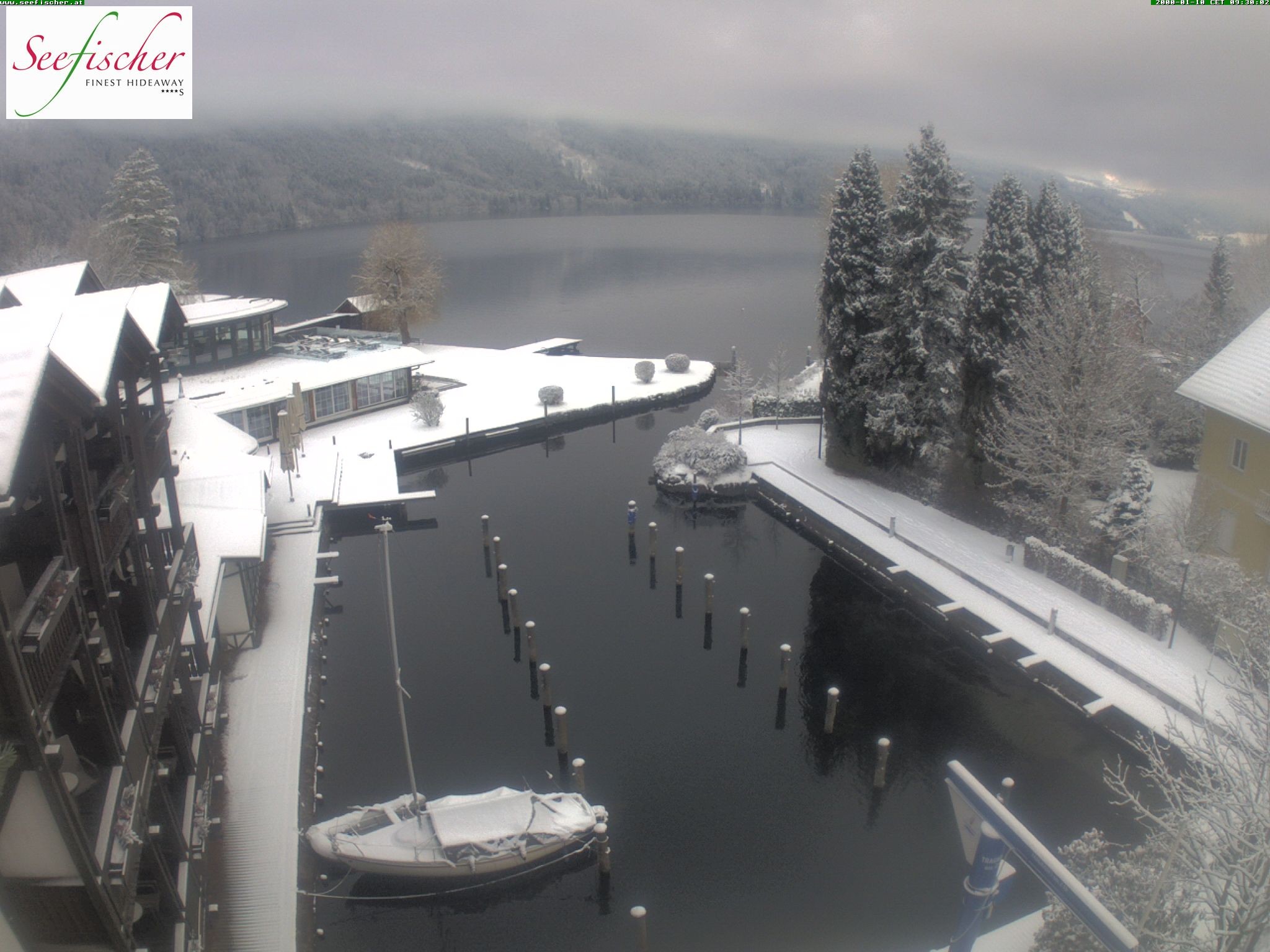 Archiv Foto Webcam Seefischer Romantik Hotel am Millstätter See