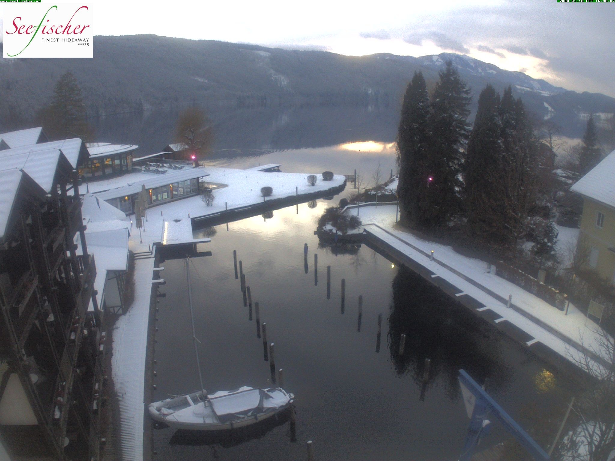 Archiv Foto Webcam Seefischer Romantik Hotel am Millstätter See