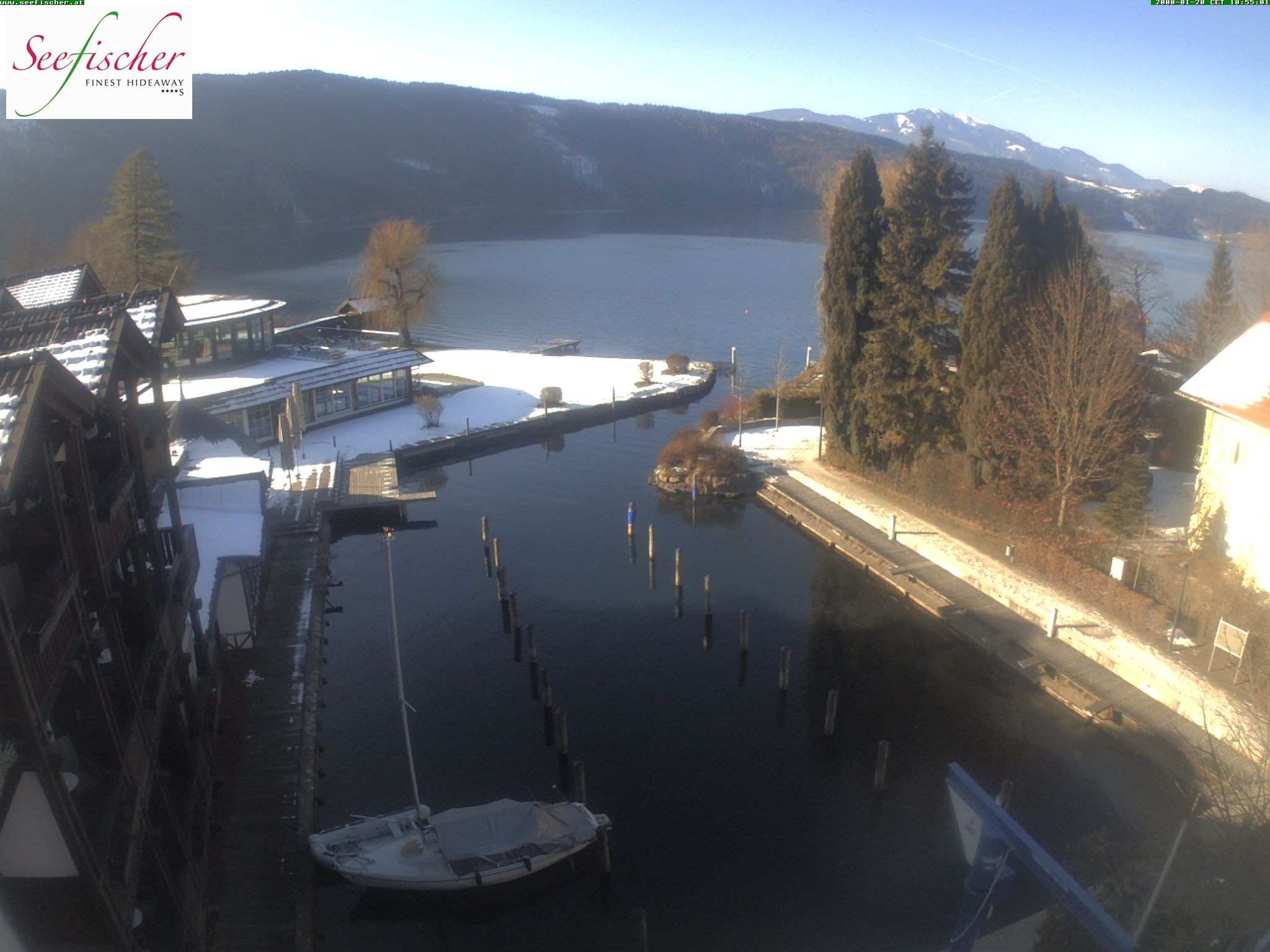 Archiv Foto Webcam Seefischer Romantik Hotel am Millstätter See