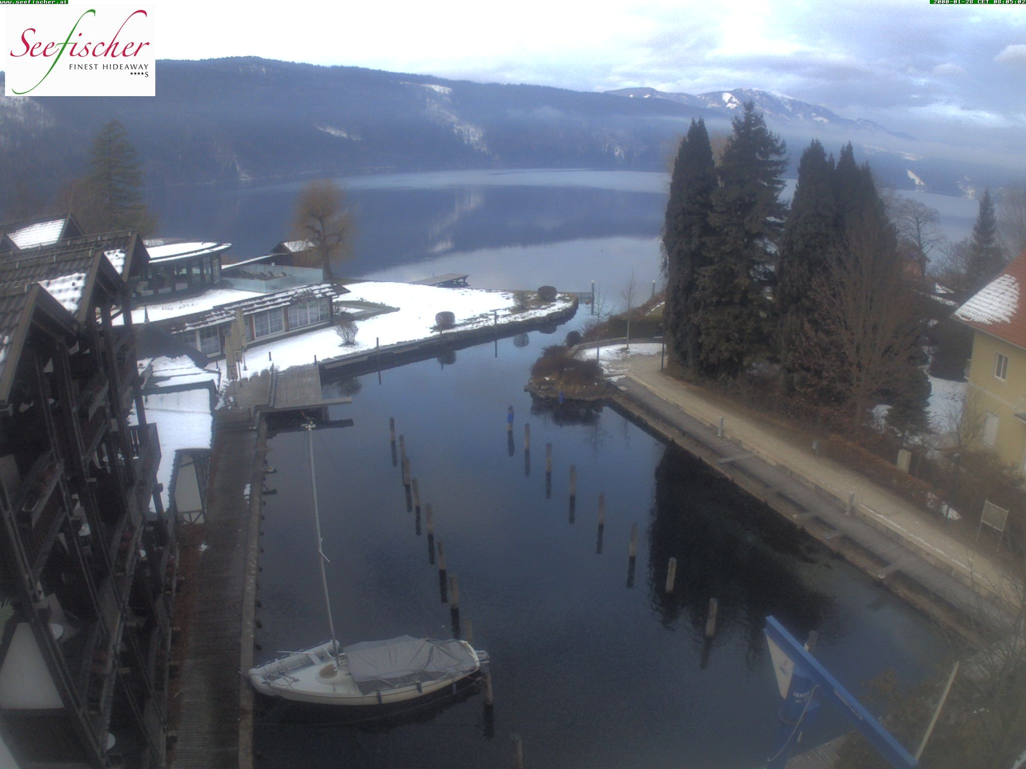 Archiv Foto Webcam Seefischer Romantik Hotel am Millstätter See