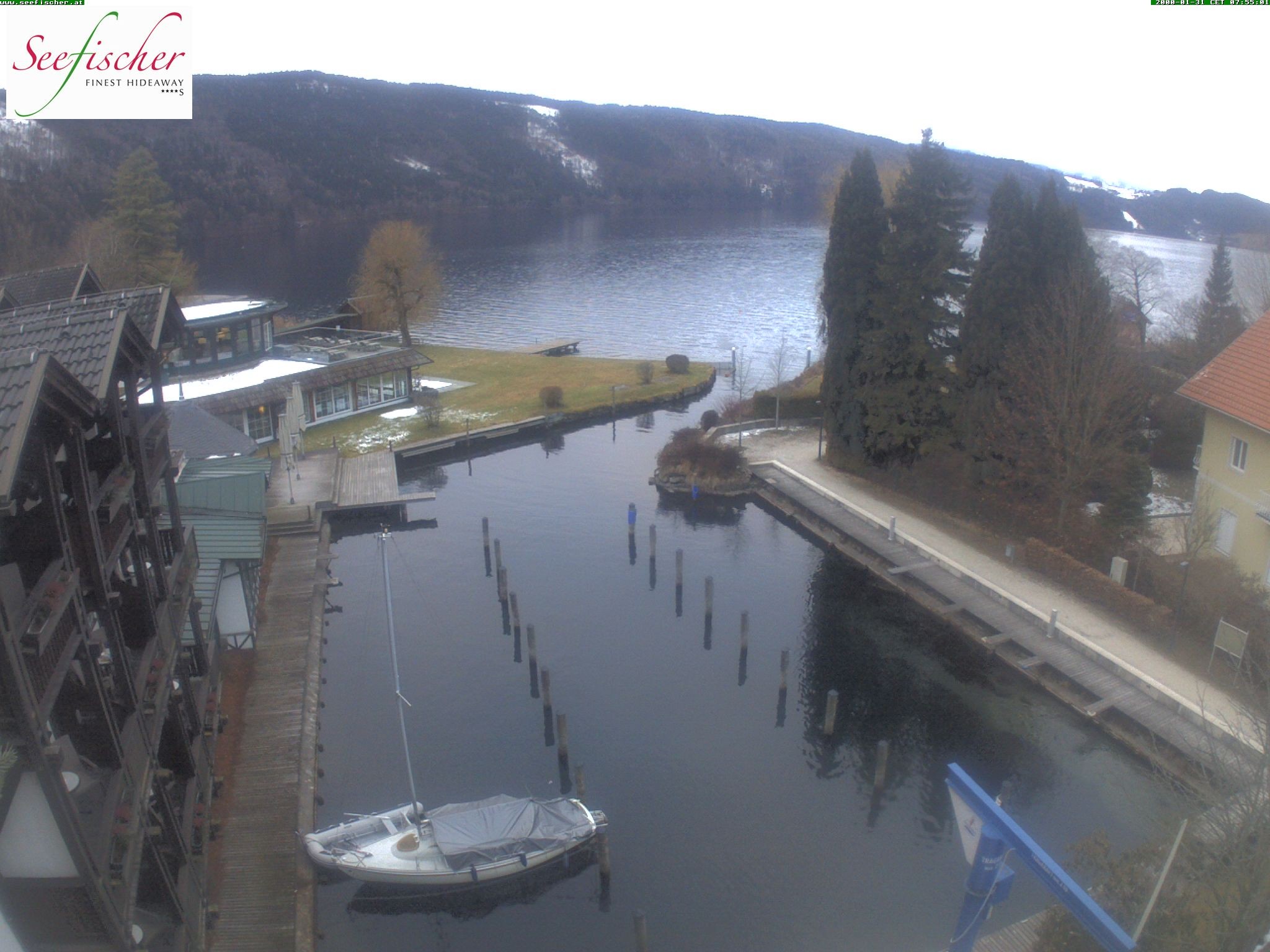Archiv Foto Webcam Seefischer Romantik Hotel am Millstätter See