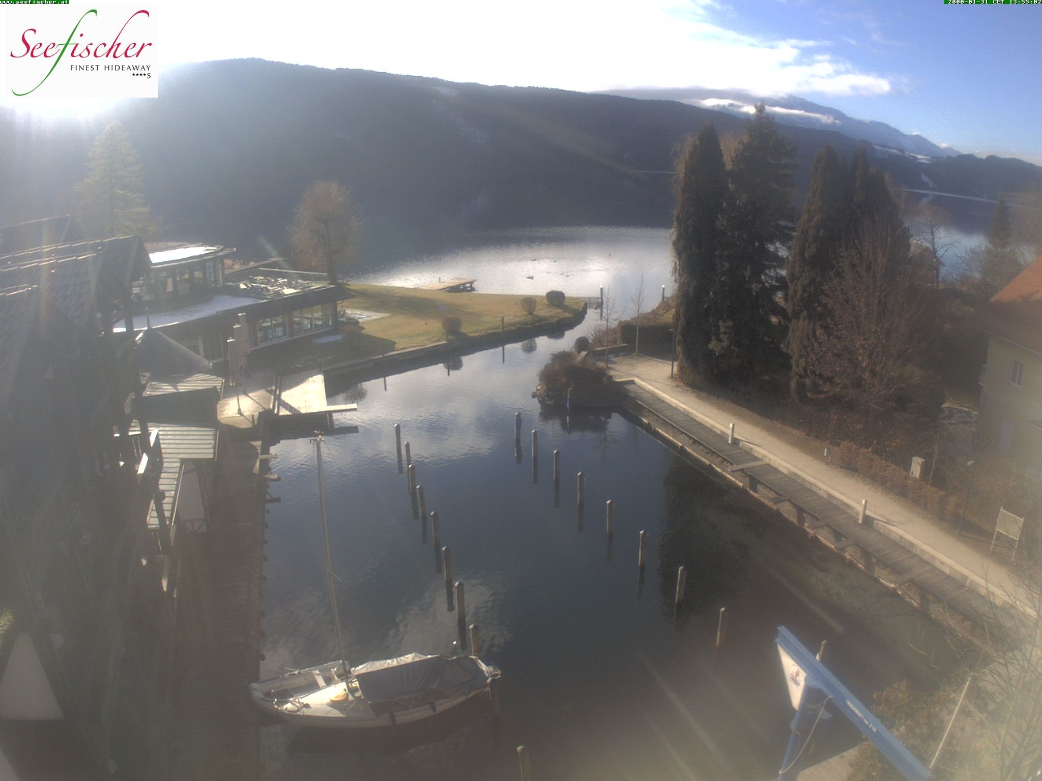 Archiv Foto Webcam Seefischer Romantik Hotel am Millstätter See