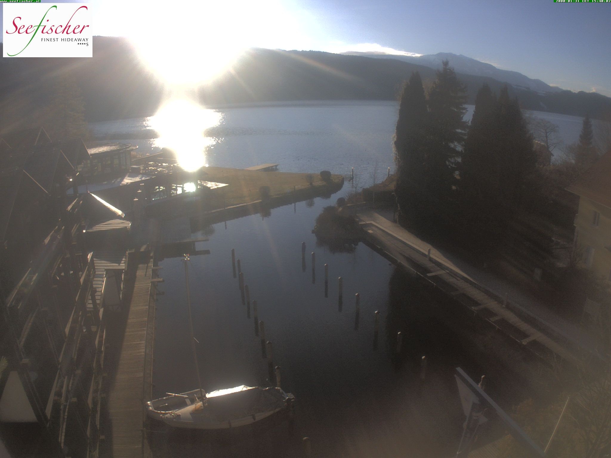 Archiv Foto Webcam Seefischer Romantik Hotel am Millstätter See
