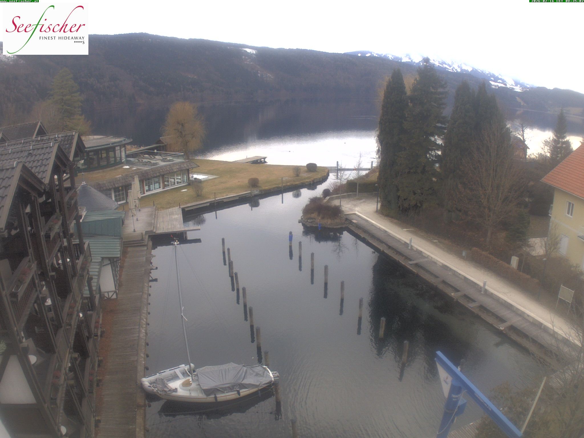 Archiv Foto Webcam Seefischer Romantik Hotel am Millstätter See