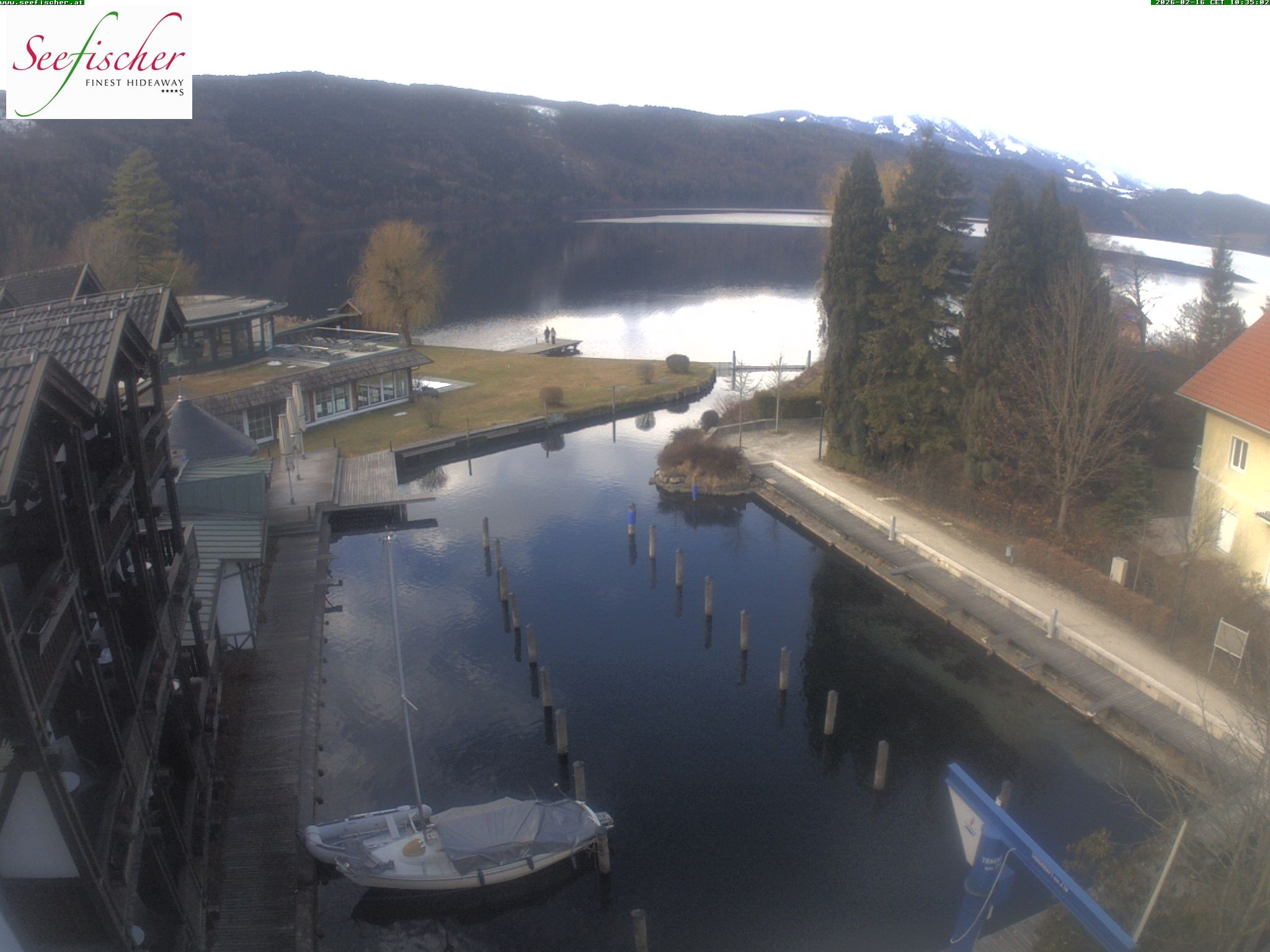 Archiv Foto Webcam Seefischer Romantik Hotel am Millstätter See