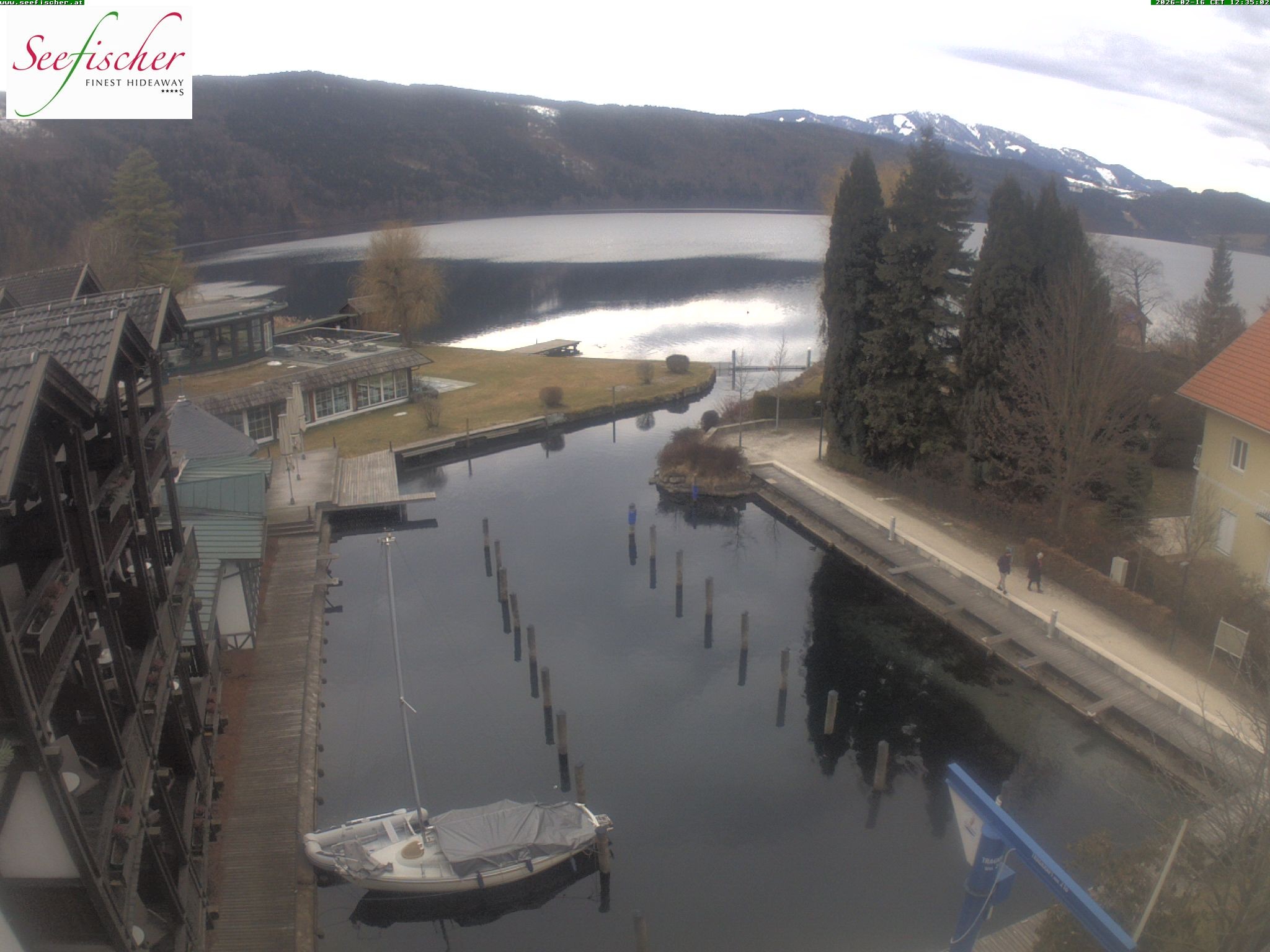 Archiv Foto Webcam Seefischer Romantik Hotel am Millstätter See