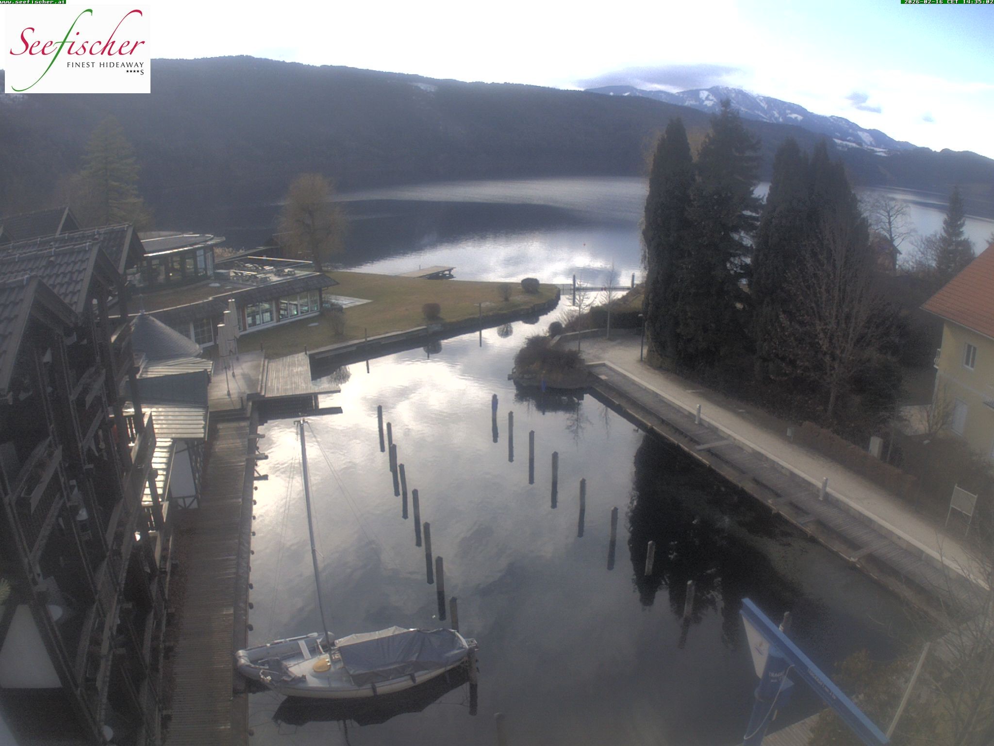 Archiv Foto Webcam Seefischer Romantik Hotel am Millstätter See