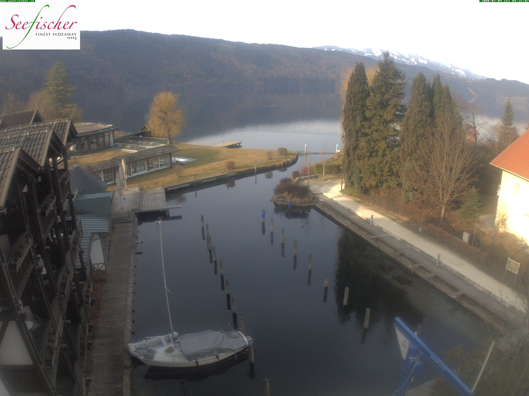 Archiv Foto Webcam Seefischer Romantik Hotel am Millstätter See