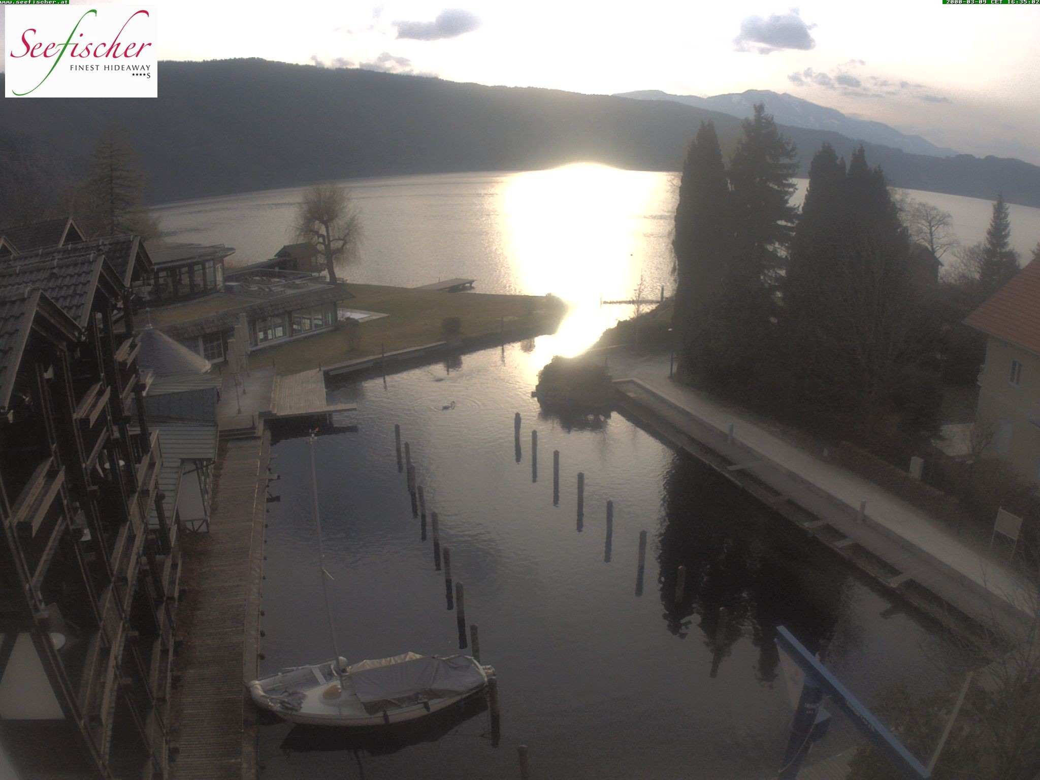 Archiv Foto Webcam Seefischer Romantik Hotel am Millstätter See