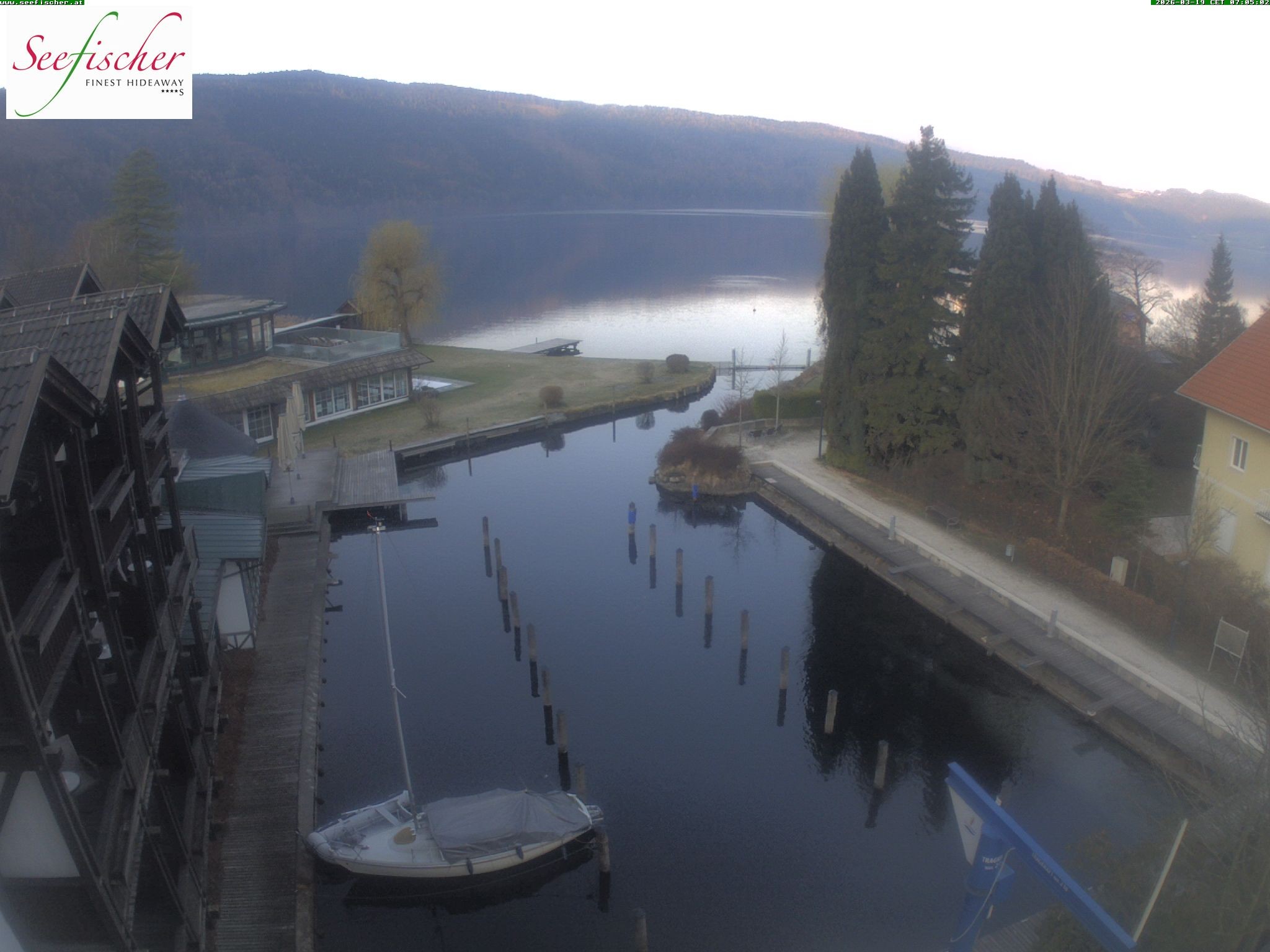 Archiv Foto Webcam Seefischer Romantik Hotel am Millstätter See