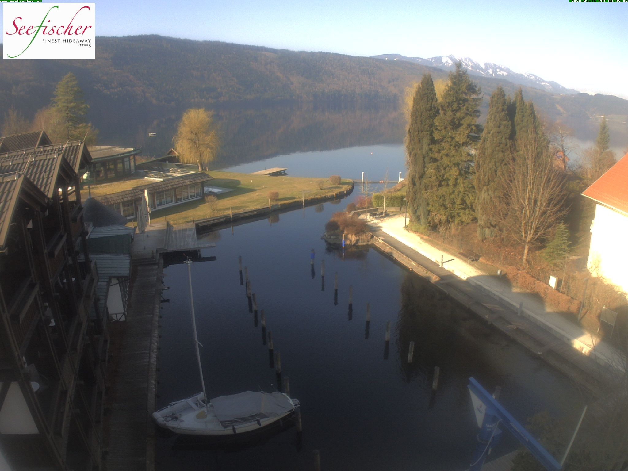 Archiv Foto Webcam Seefischer Romantik Hotel am Millstätter See