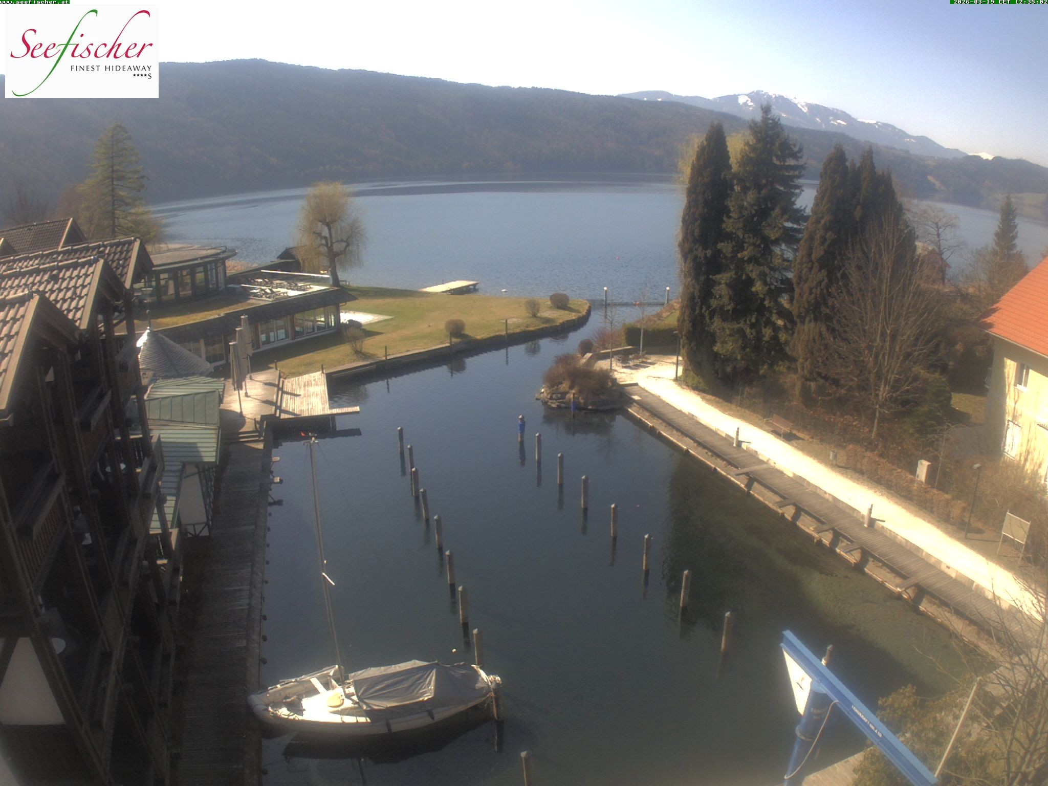 Archiv Foto Webcam Seefischer Romantik Hotel am Millstätter See