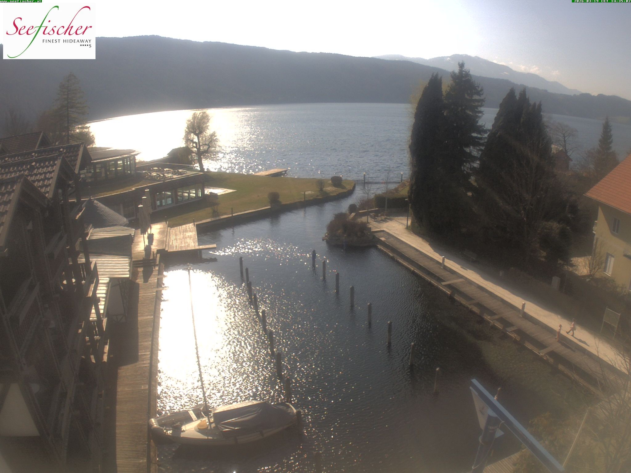 Archiv Foto Webcam Seefischer Romantik Hotel am Millstätter See