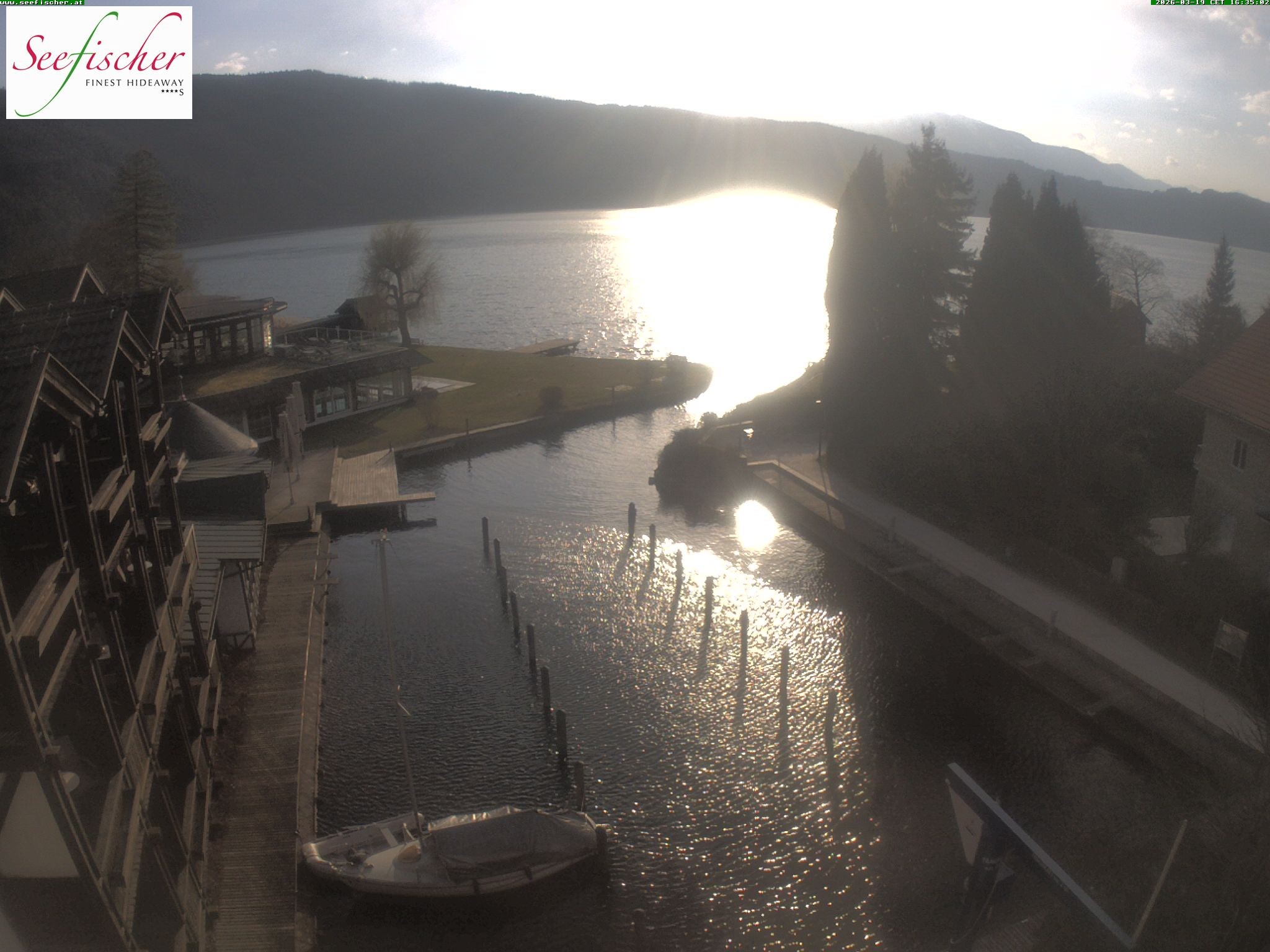 Archiv Foto Webcam Seefischer Romantik Hotel am Millstätter See