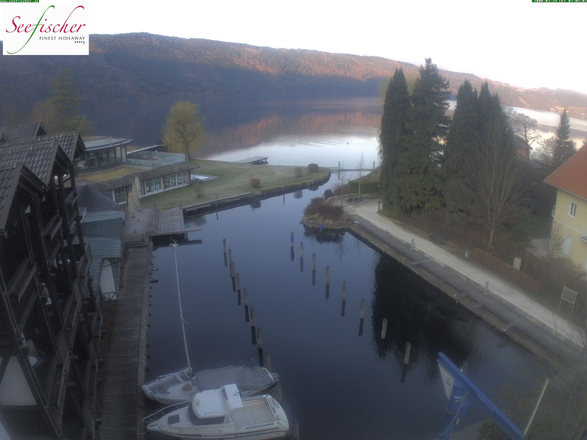 Archiv Foto Webcam Seefischer Romantik Hotel am Millstätter See