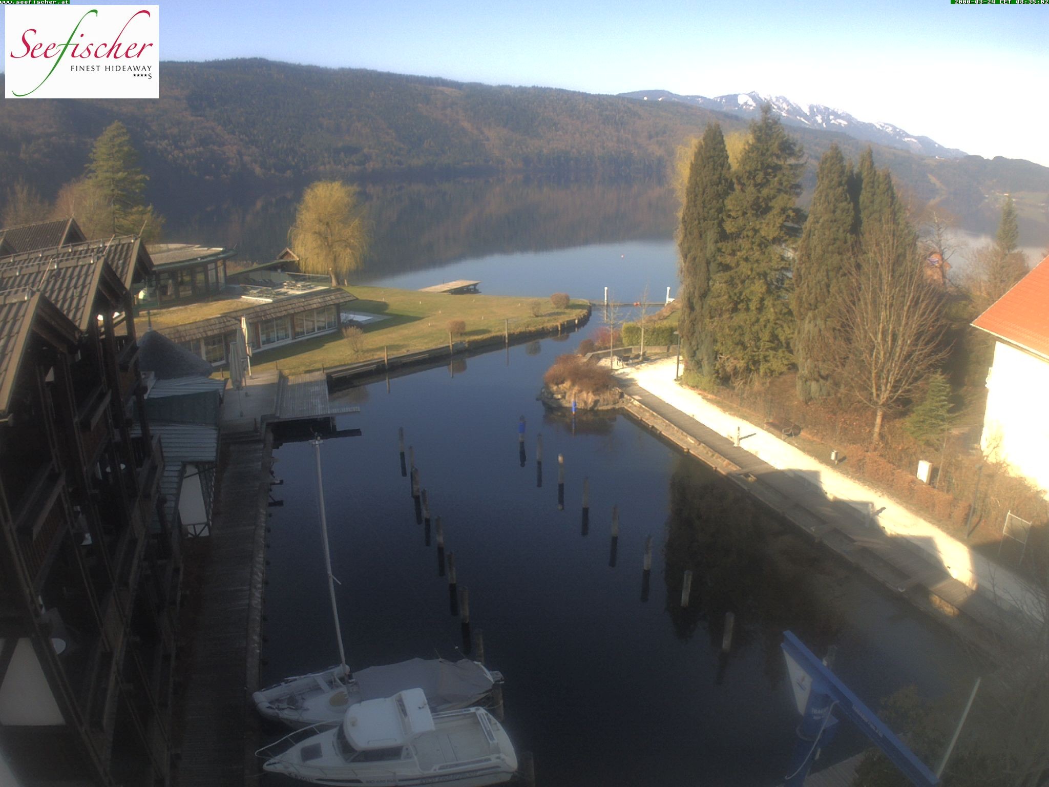Archiv Foto Webcam Seefischer Romantik Hotel am Millstätter See