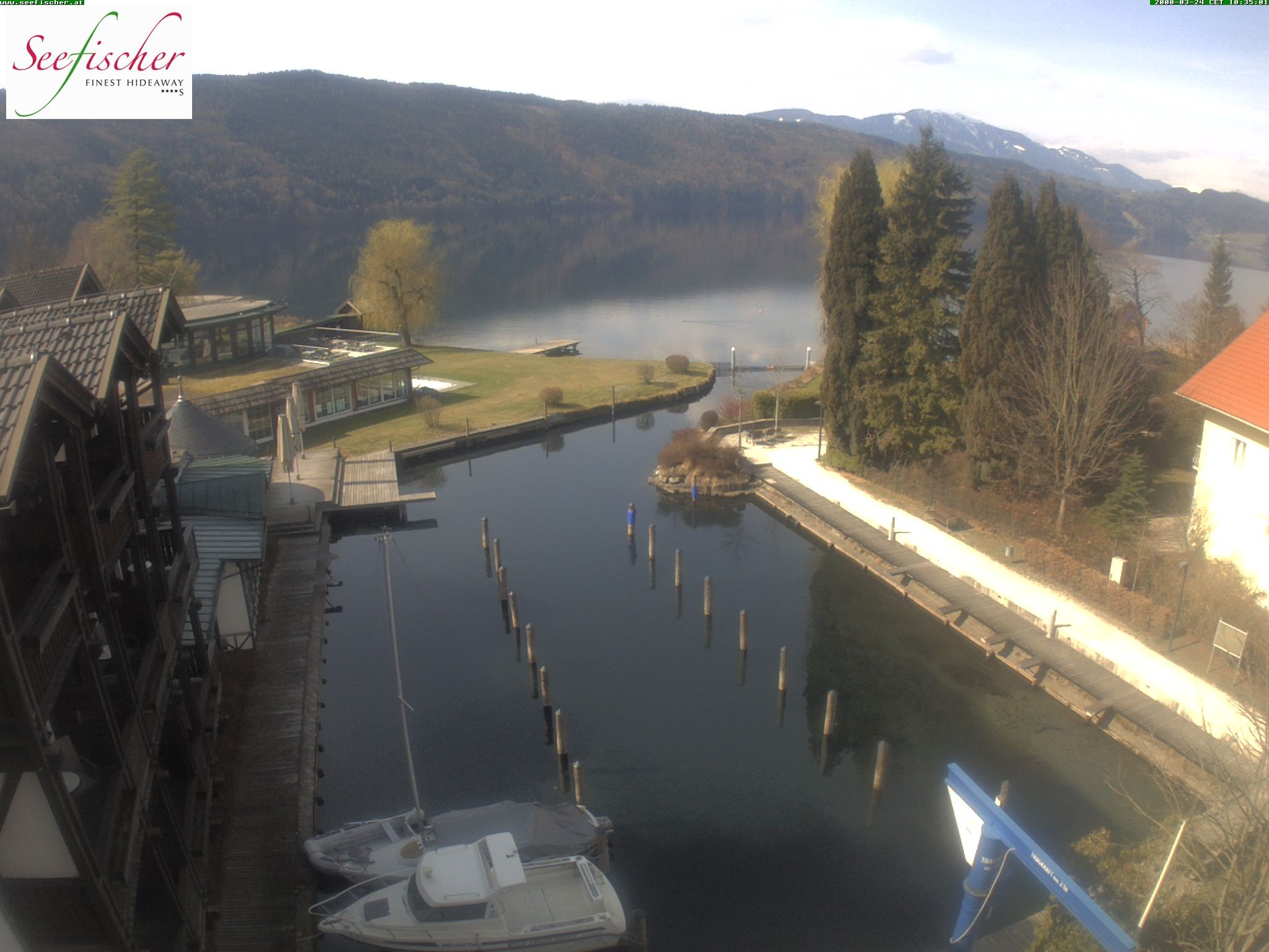 Archiv Foto Webcam Seefischer Romantik Hotel am Millstätter See