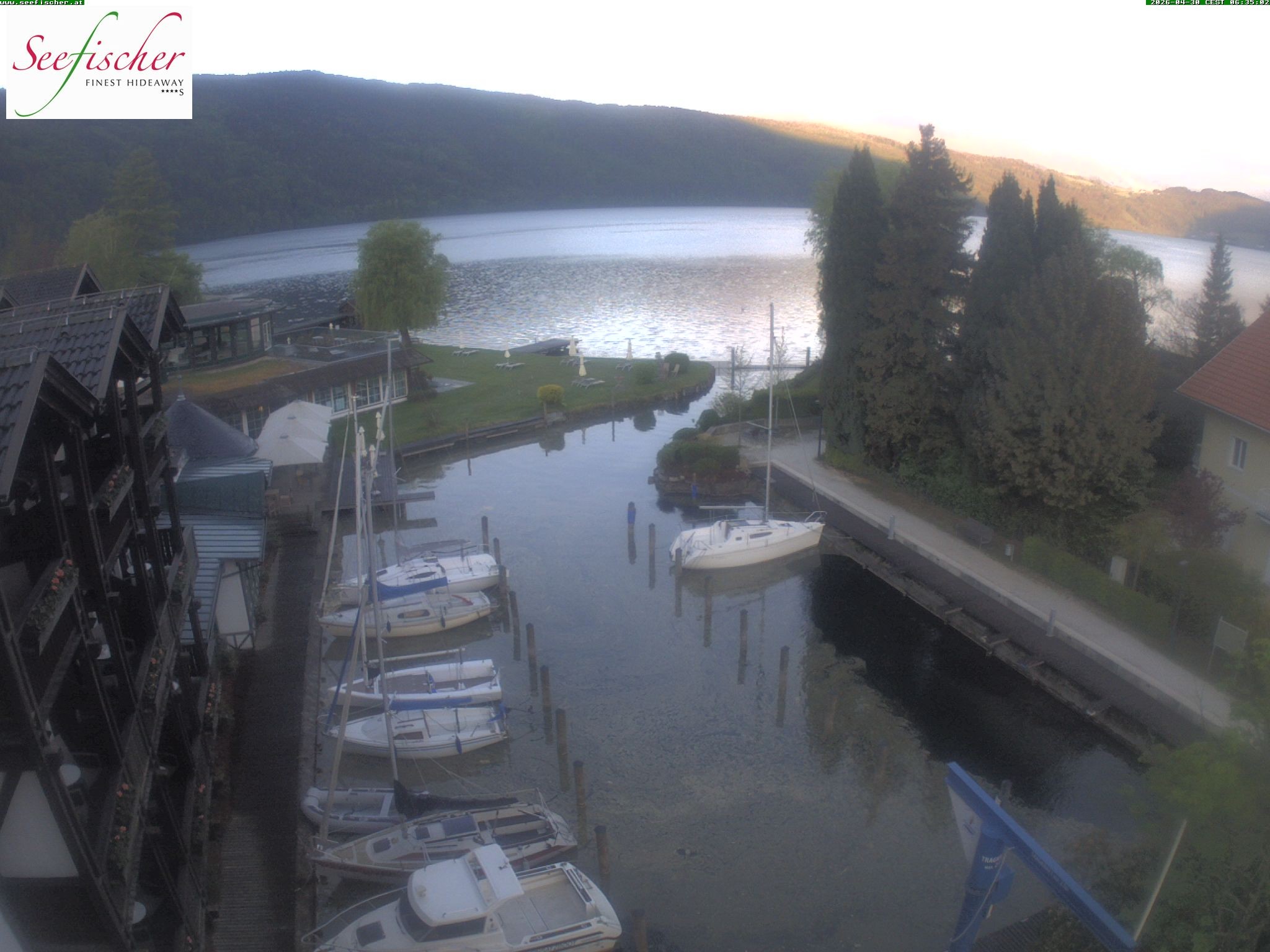 Archiv Foto Webcam Seefischer Romantik Hotel am Millstätter See