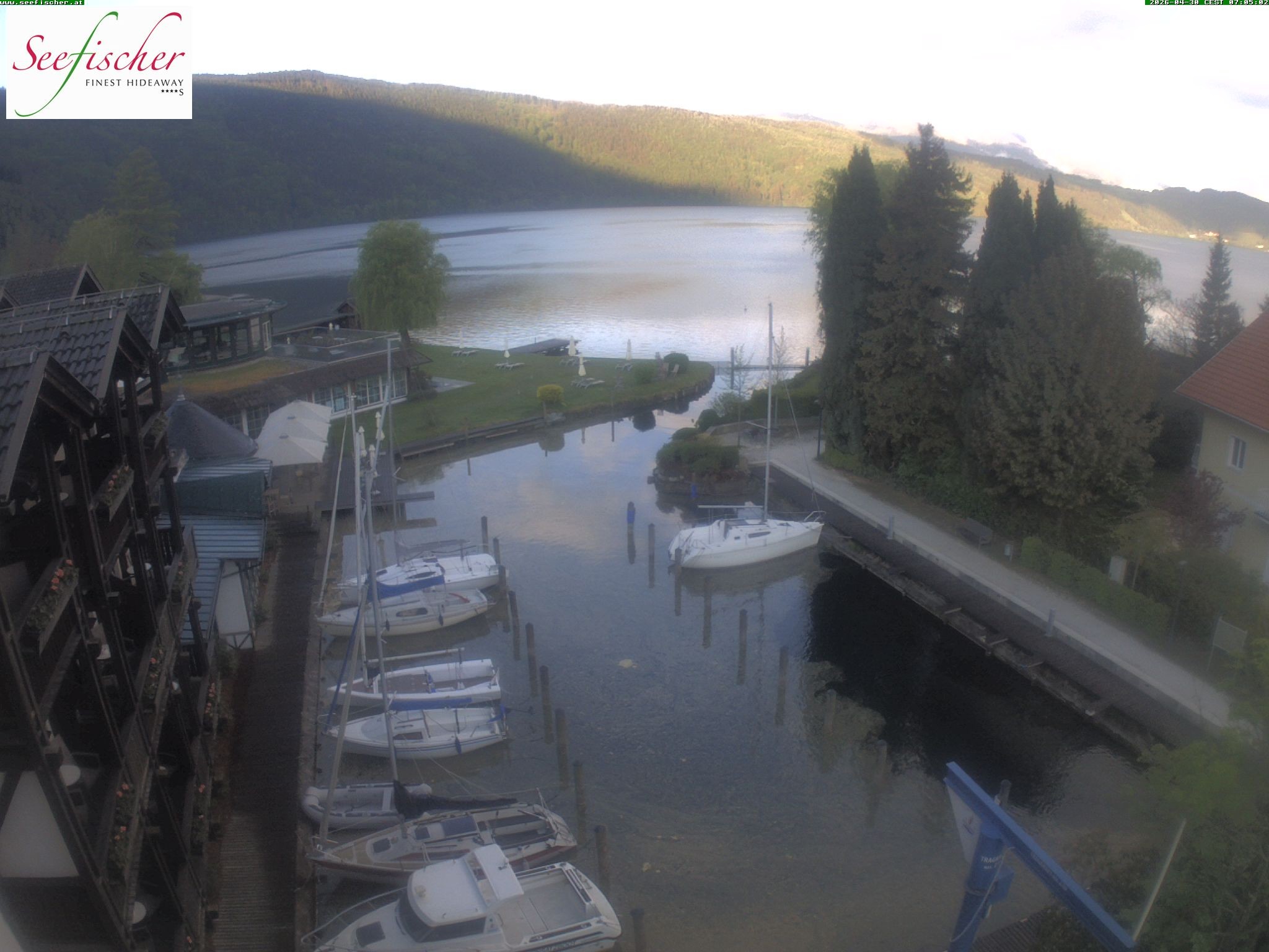Archiv Foto Webcam Seefischer Romantik Hotel am Millstätter See