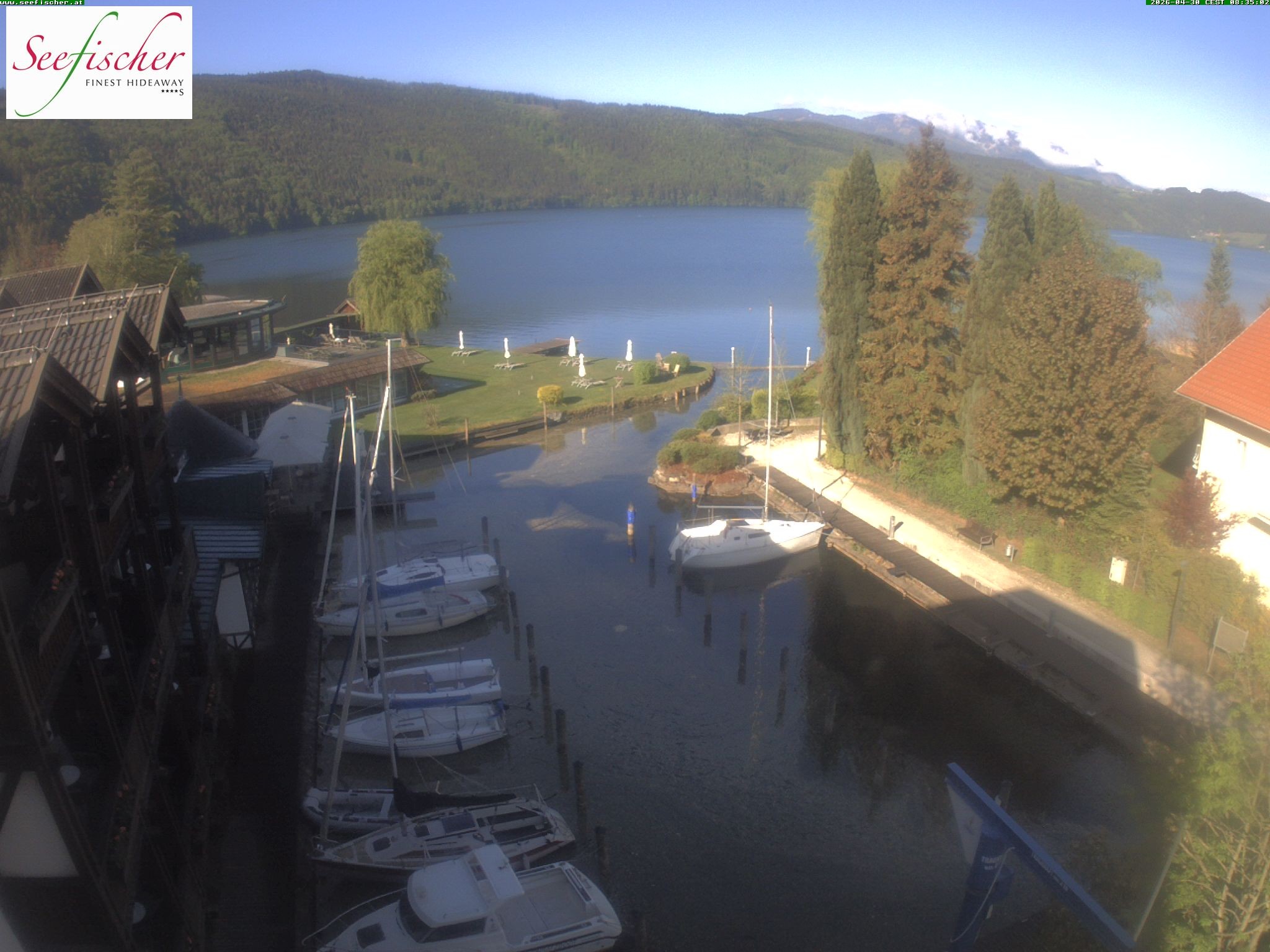 Archiv Foto Webcam Seefischer Romantik Hotel am Millstätter See