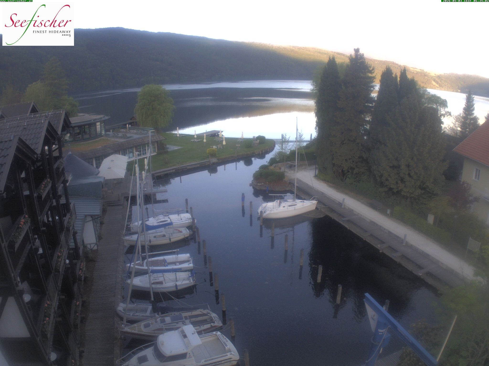 Archiv Foto Webcam Seefischer Romantik Hotel am Millstätter See