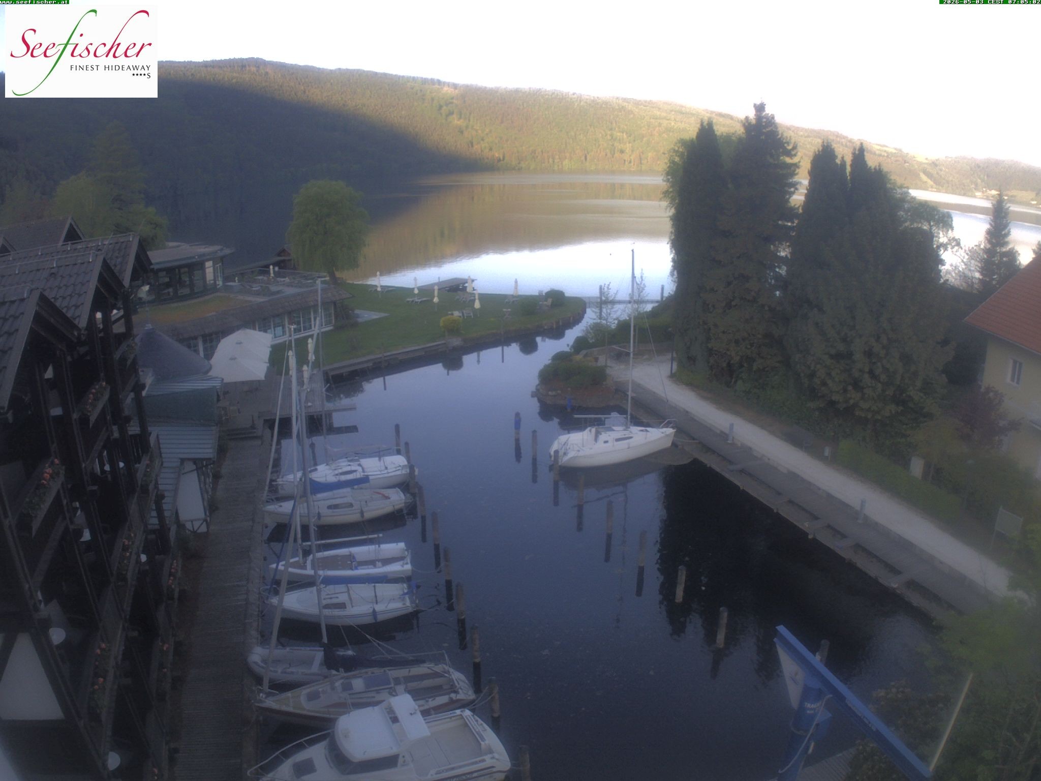 Archiv Foto Webcam Seefischer Romantik Hotel am Millstätter See