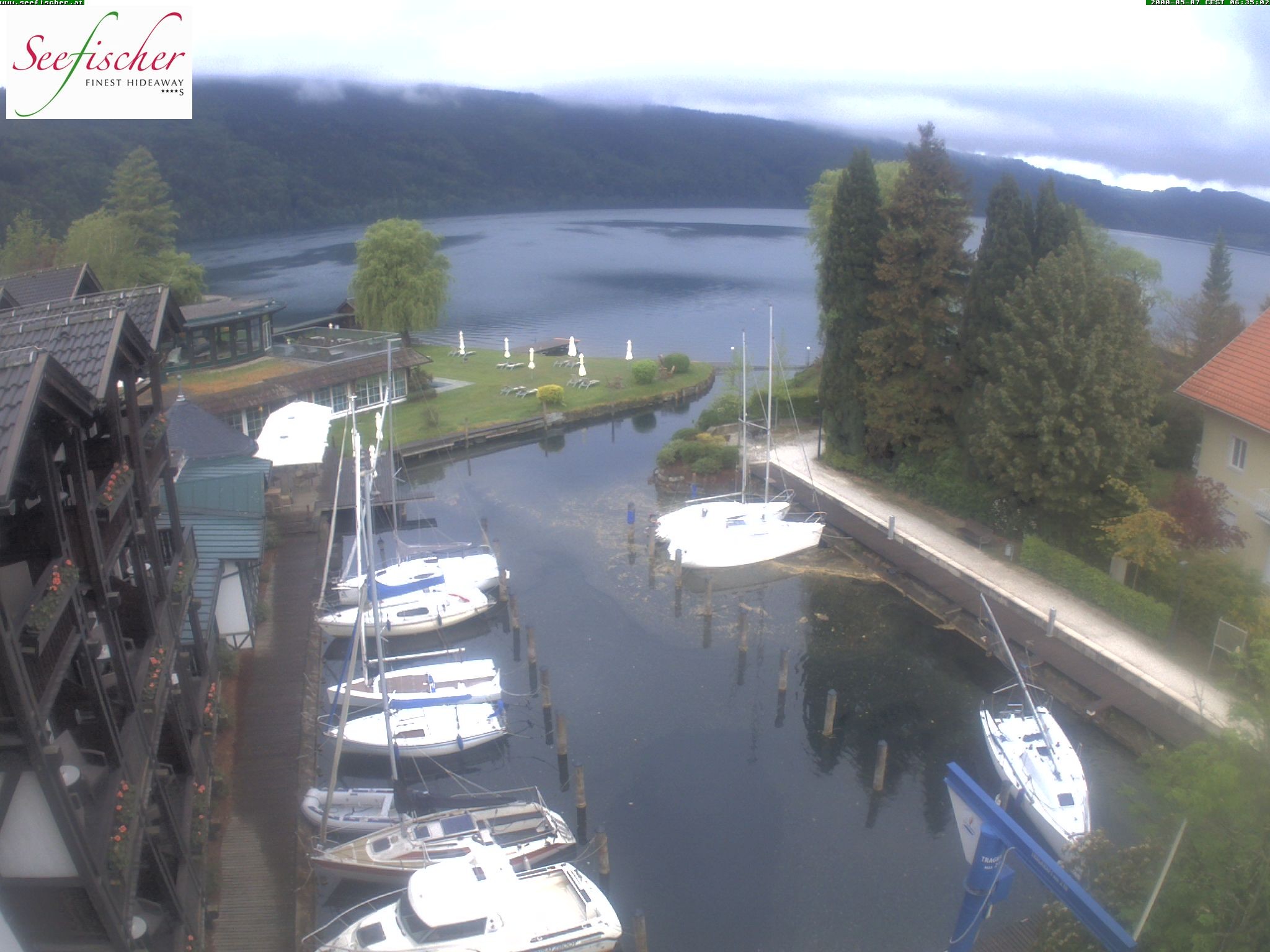 Archiv Foto Webcam Seefischer Romantik Hotel am Millstätter See