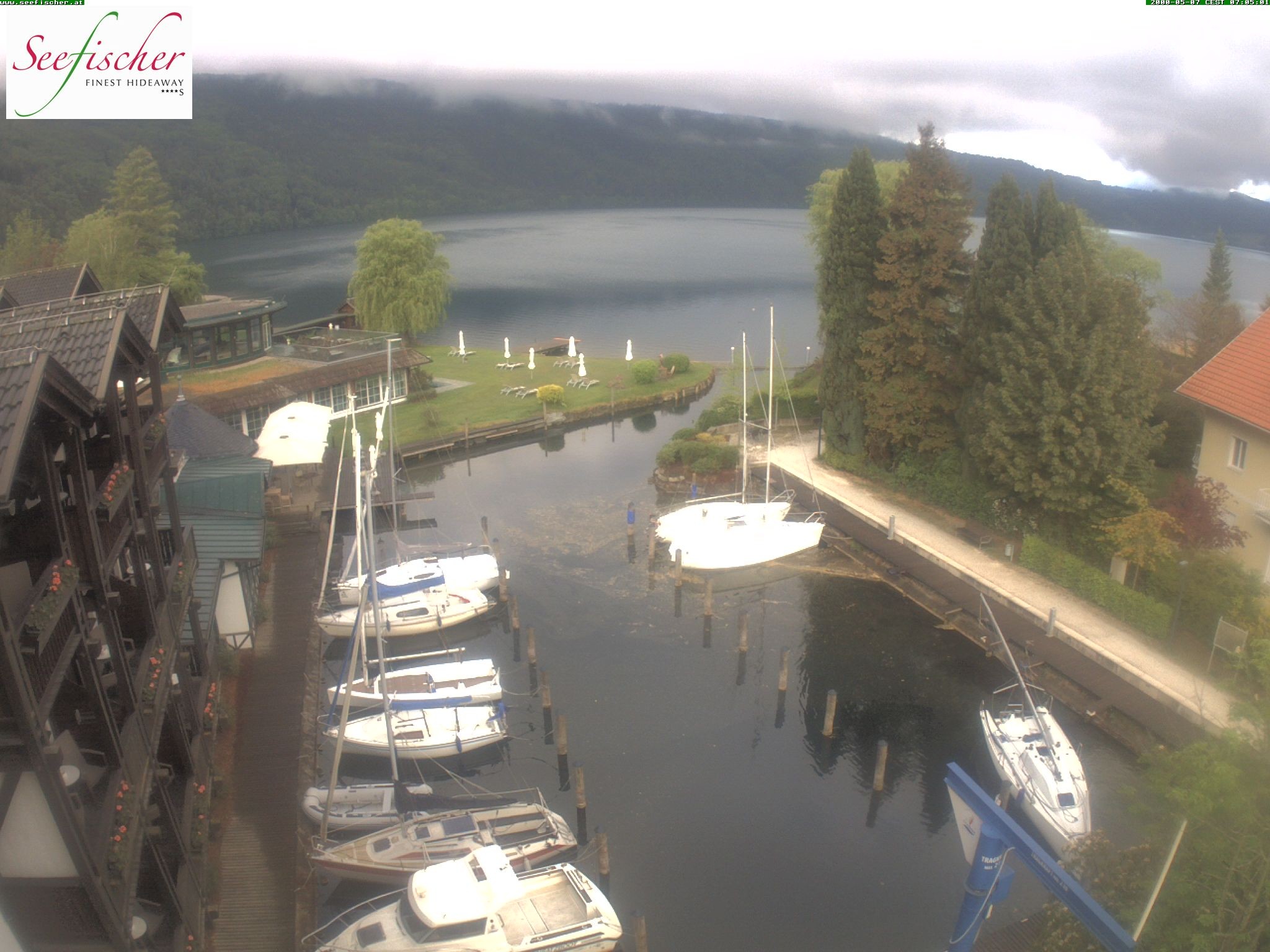Archiv Foto Webcam Seefischer Romantik Hotel am Millstätter See