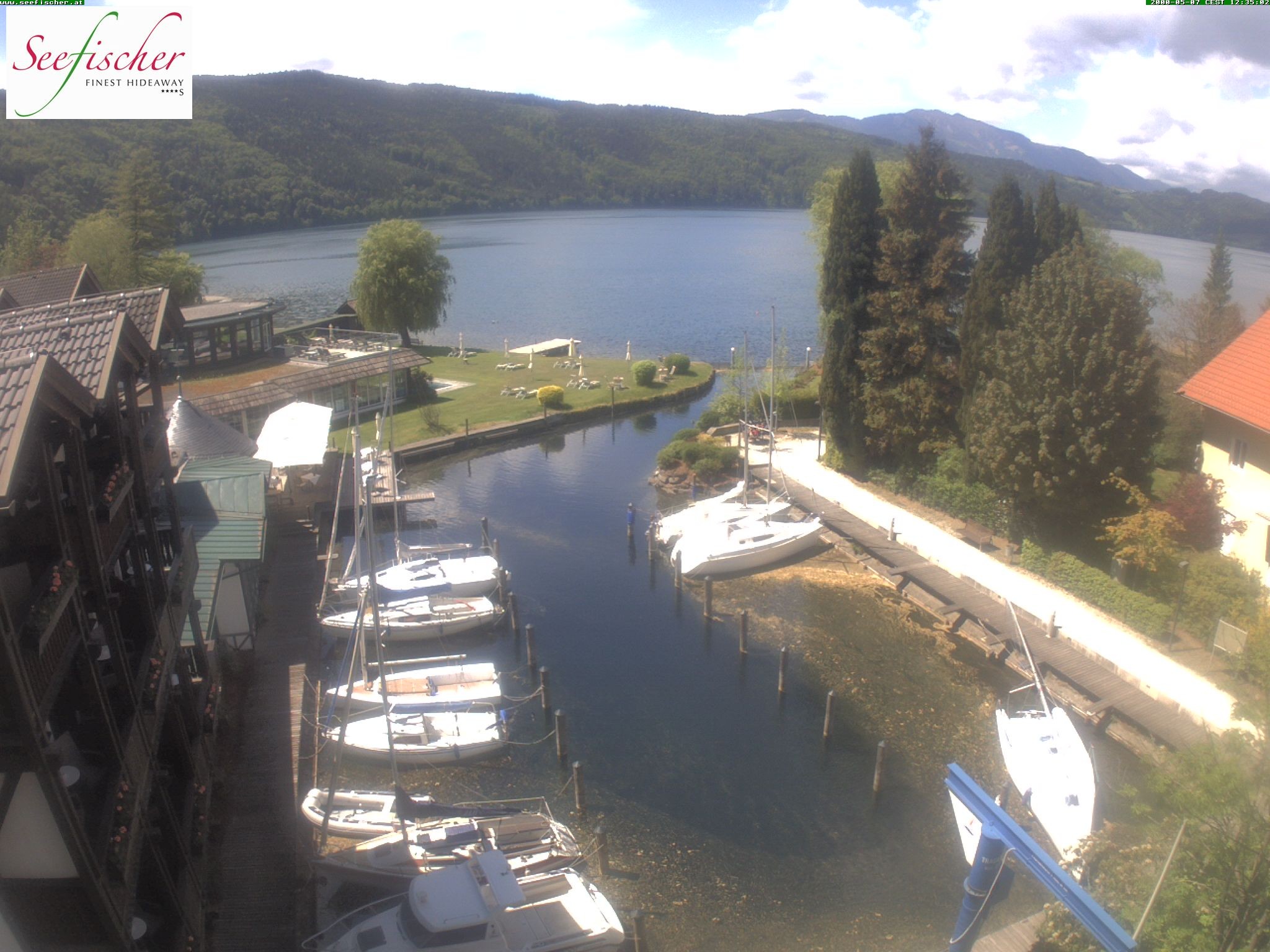 Archiv Foto Webcam Seefischer Romantik Hotel am Millstätter See