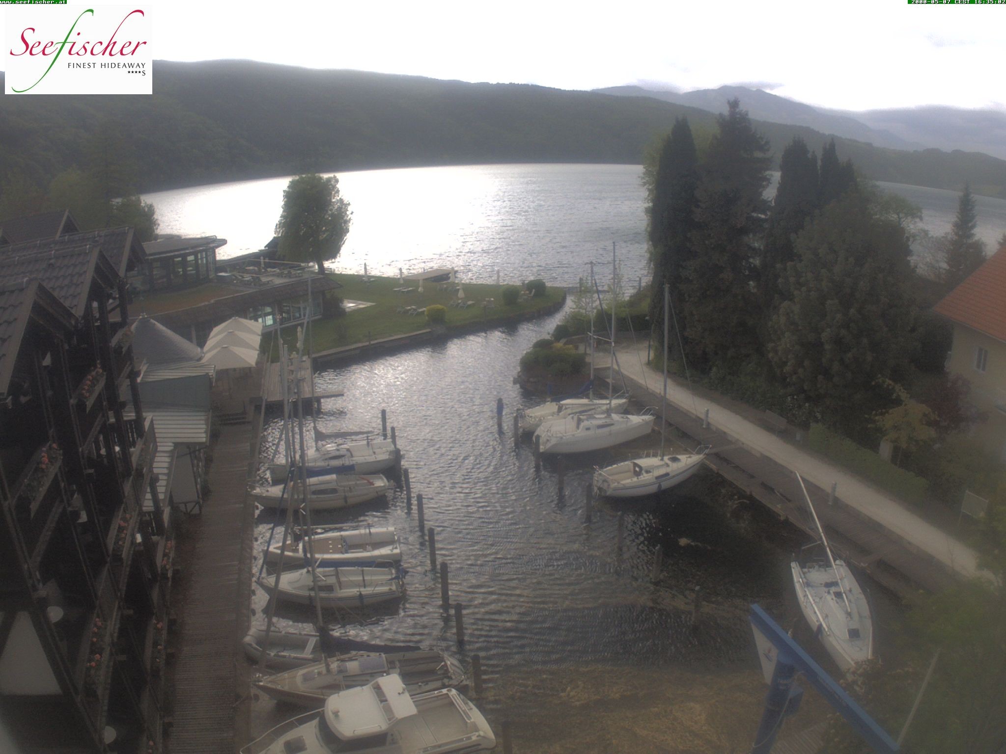 Archiv Foto Webcam Seefischer Romantik Hotel am Millstätter See