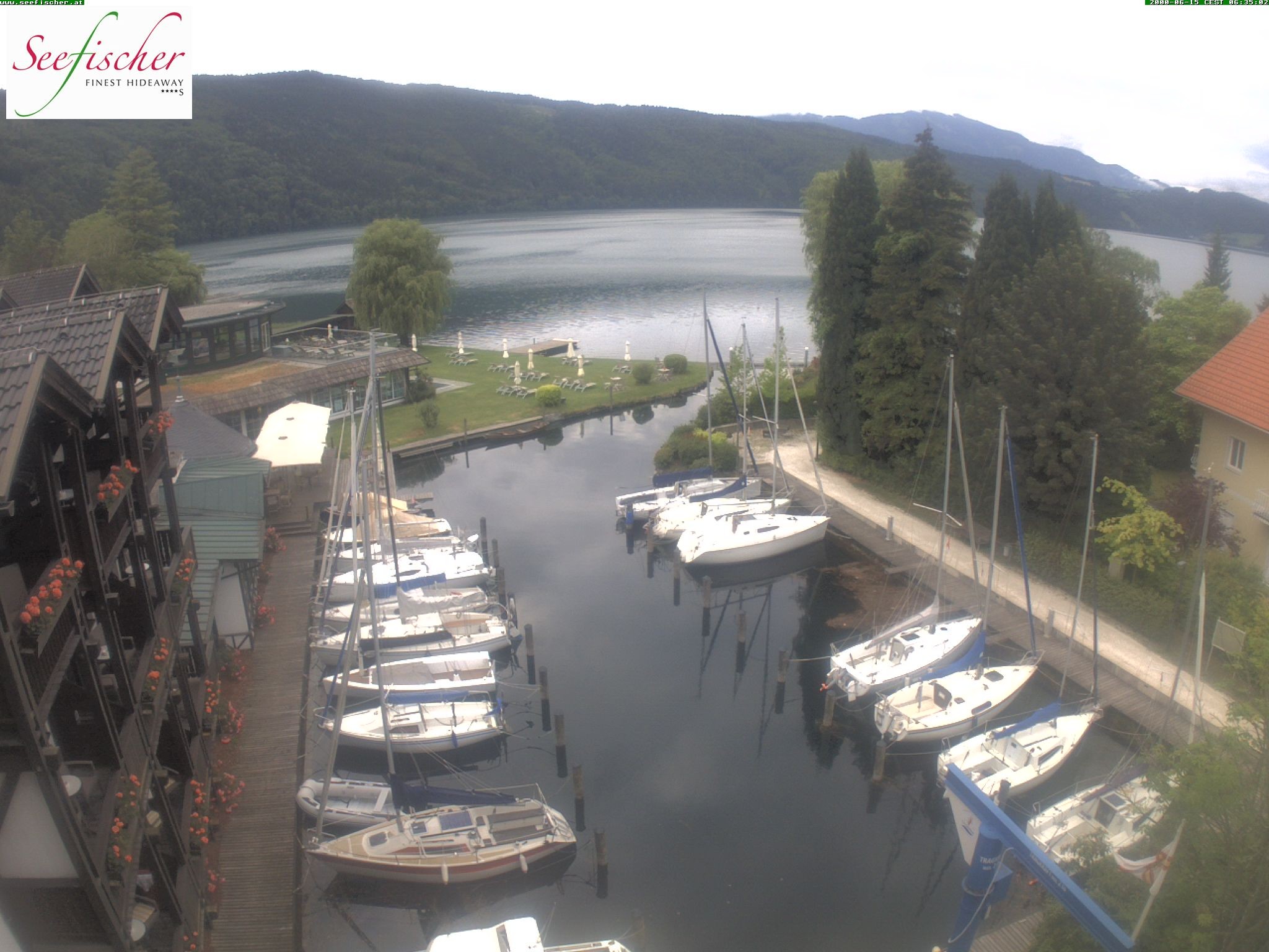 Archiv Foto Webcam Seefischer Romantik Hotel am Millstätter See