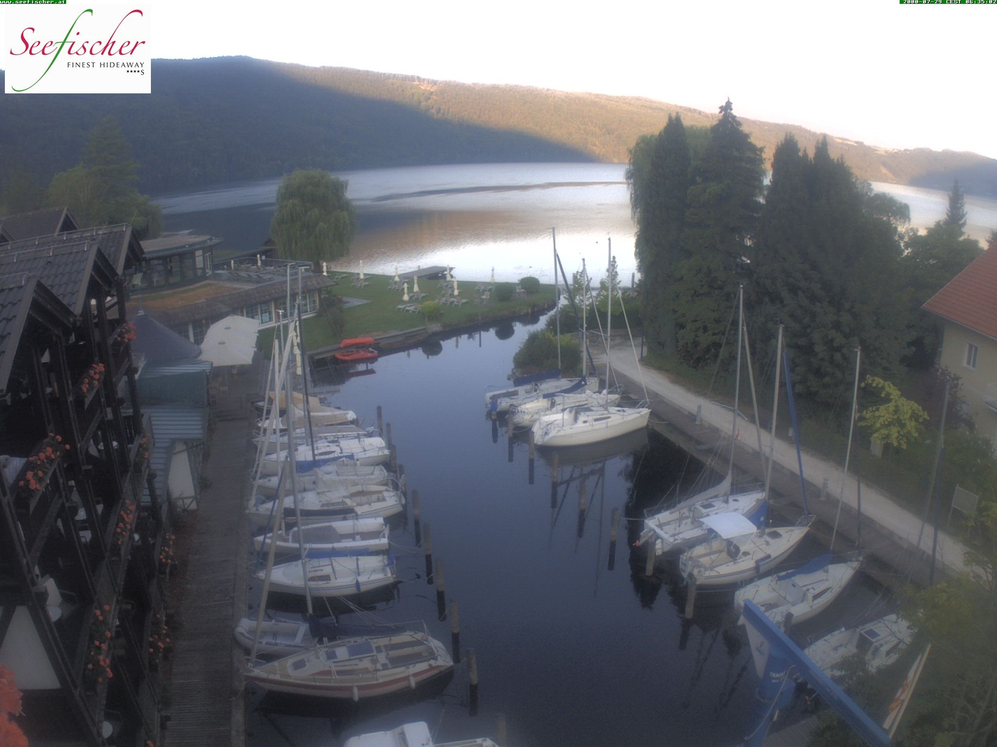 Archiv Foto Webcam Seefischer Romantik Hotel am Millstätter See