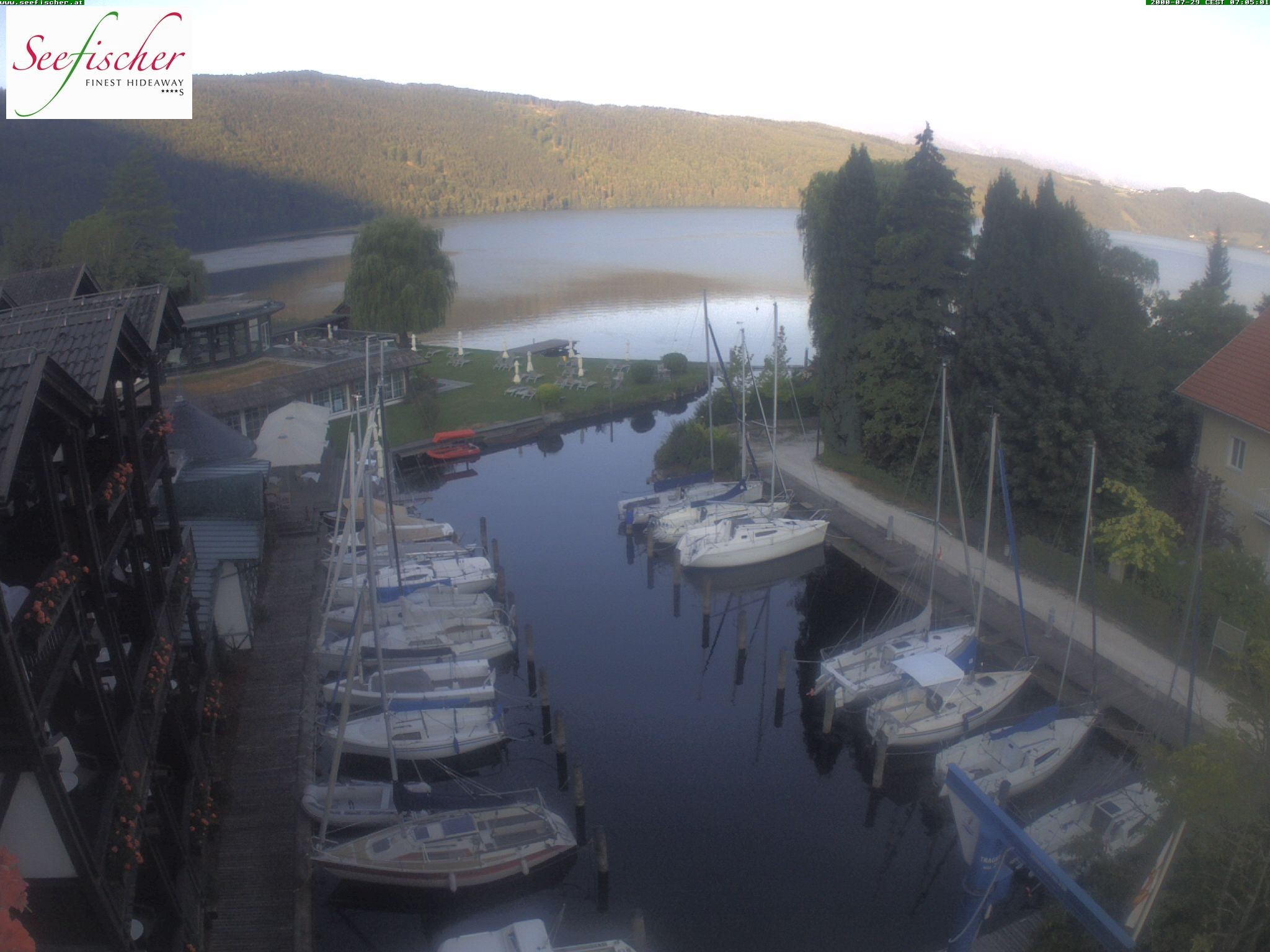 Archiv Foto Webcam Seefischer Romantik Hotel am Millstätter See