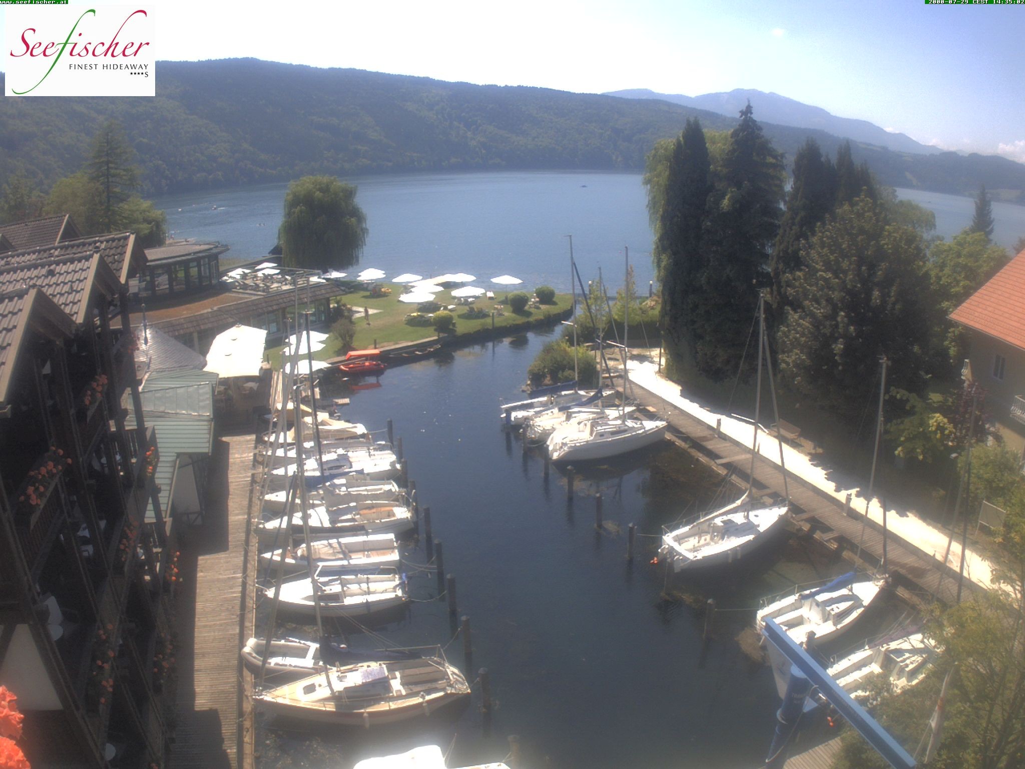 Archiv Foto Webcam Seefischer Romantik Hotel am Millstätter See
