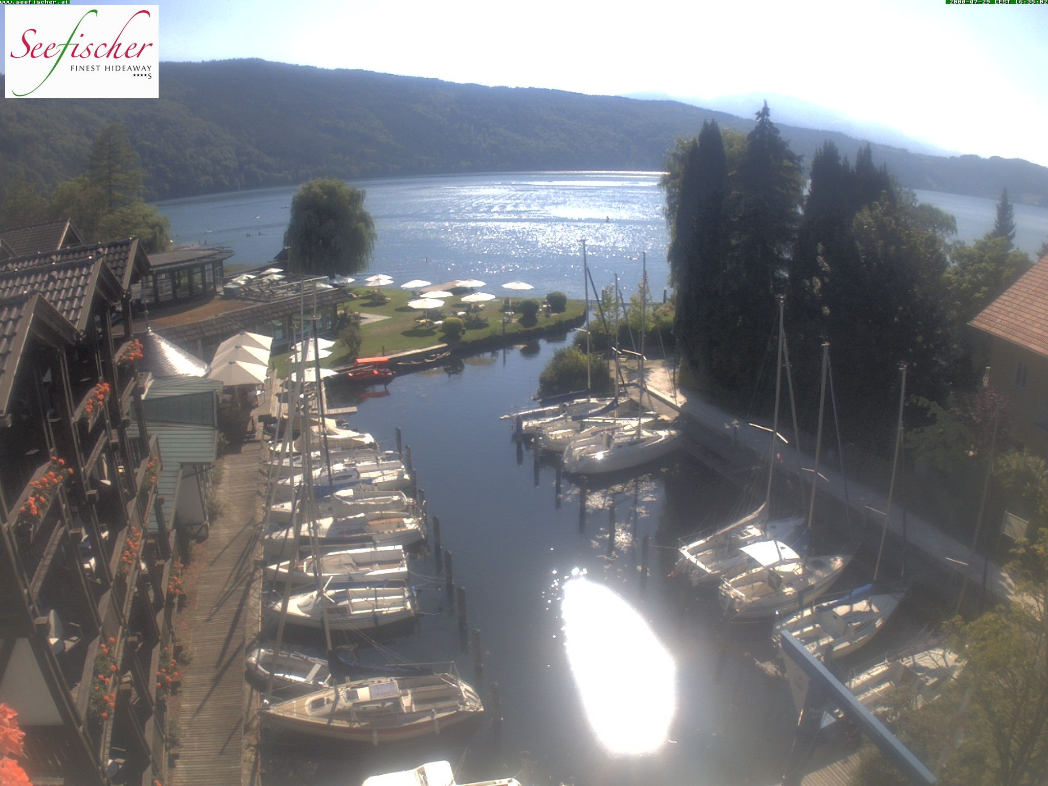 Archiv Foto Webcam Seefischer Romantik Hotel am Millstätter See