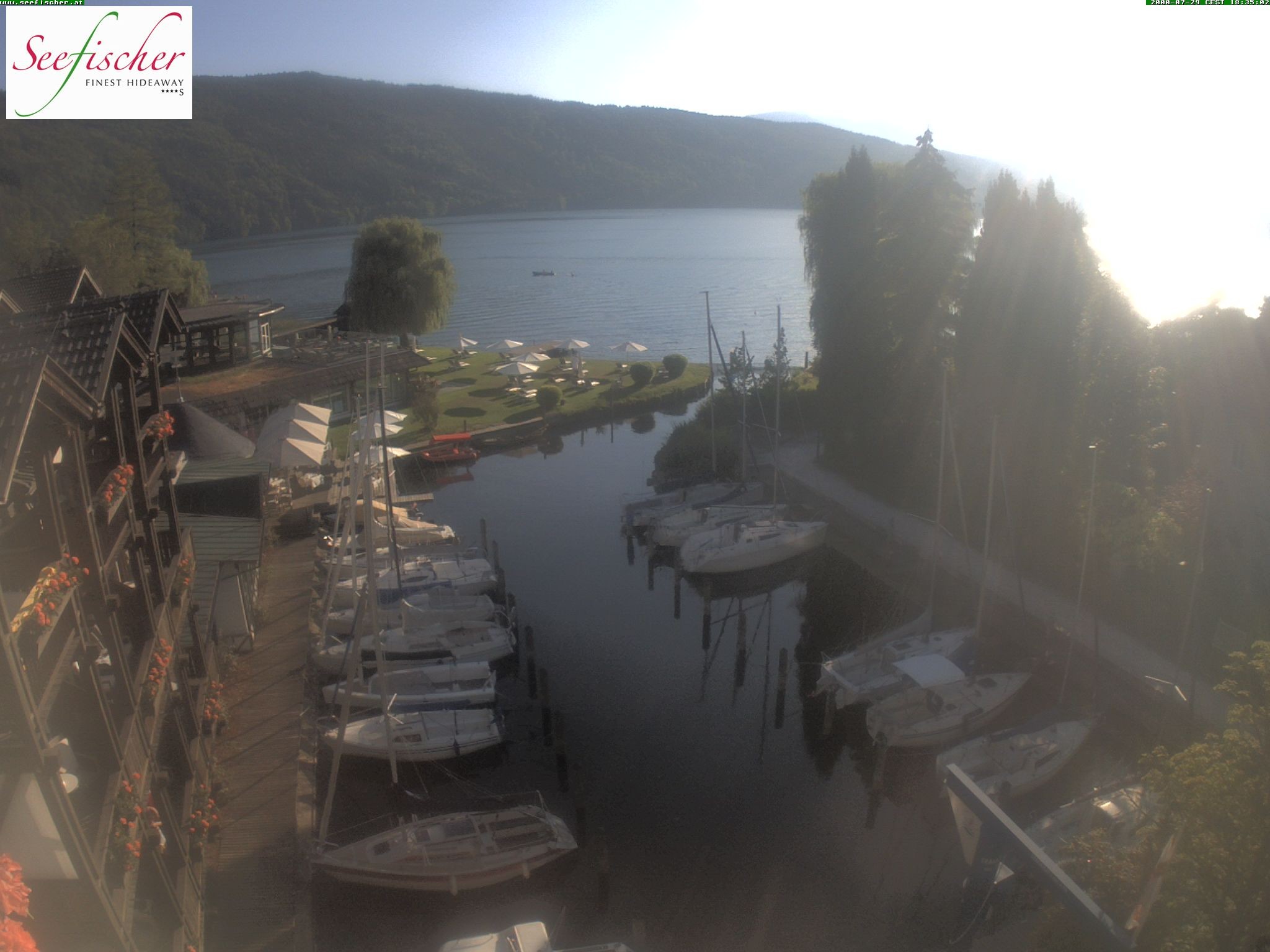 Archiv Foto Webcam Seefischer Romantik Hotel am Millstätter See