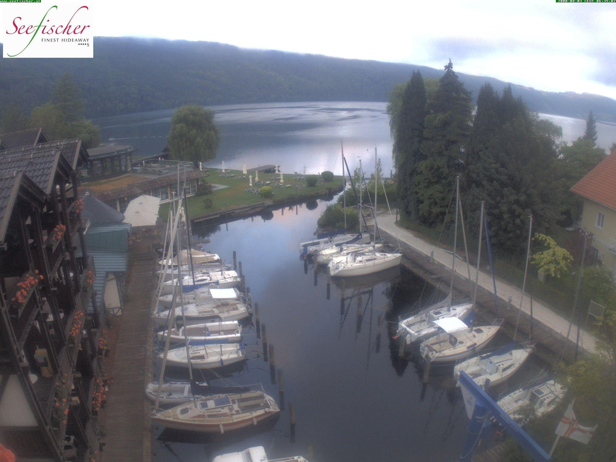Archiv Foto Webcam Seefischer Romantik Hotel am Millstätter See