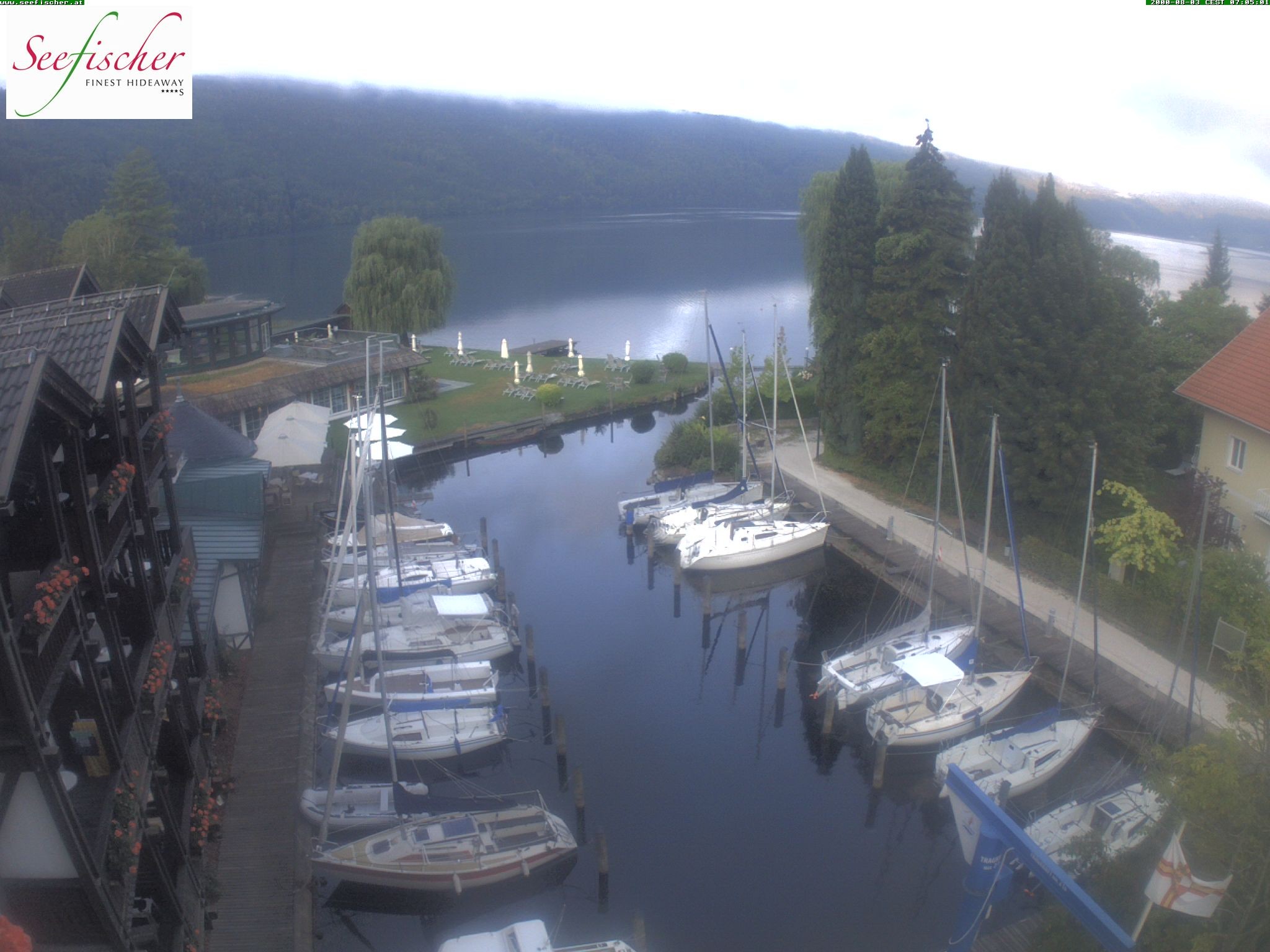 Archiv Foto Webcam Seefischer Romantik Hotel am Millstätter See