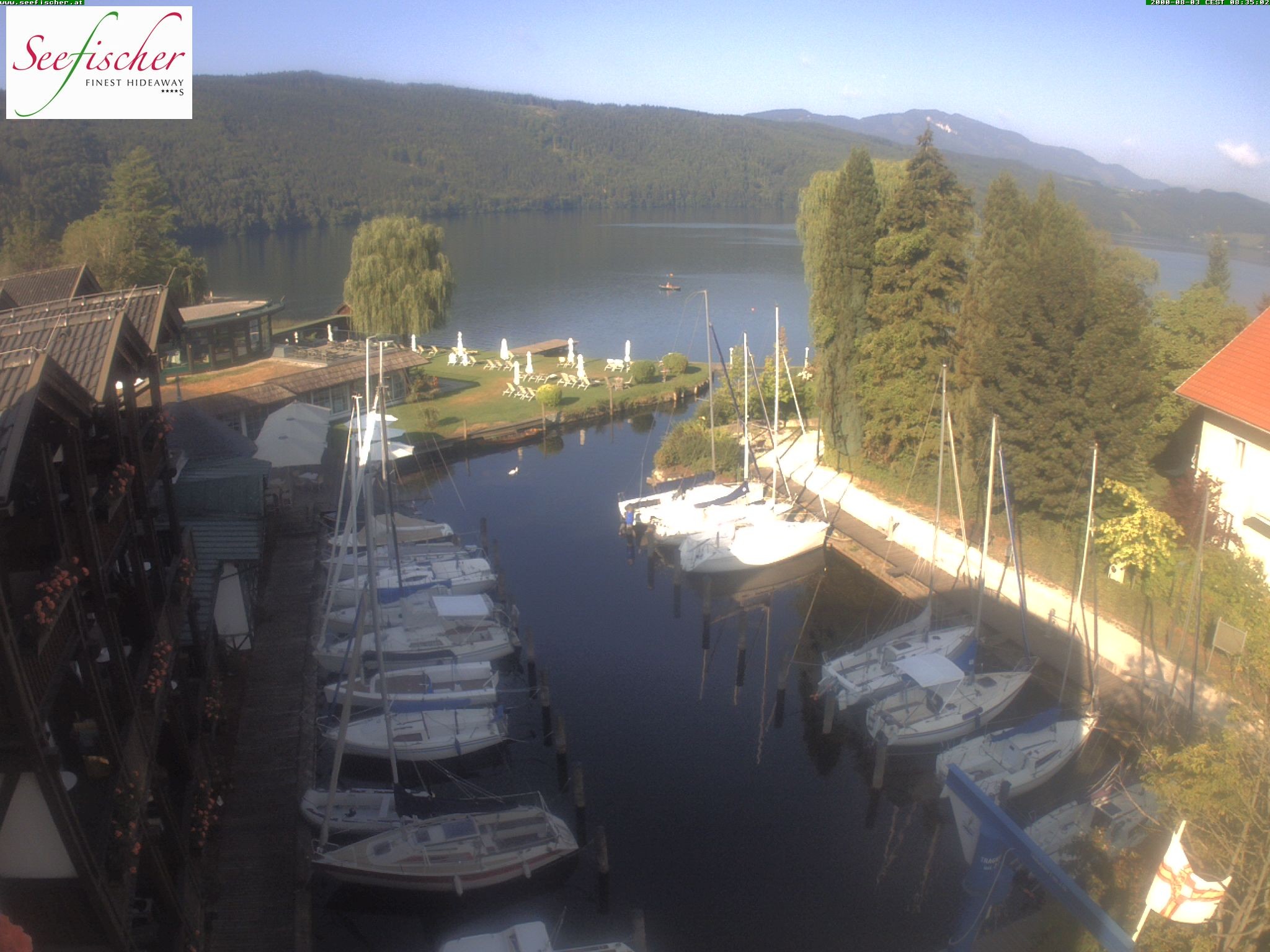 Archiv Foto Webcam Seefischer Romantik Hotel am Millstätter See