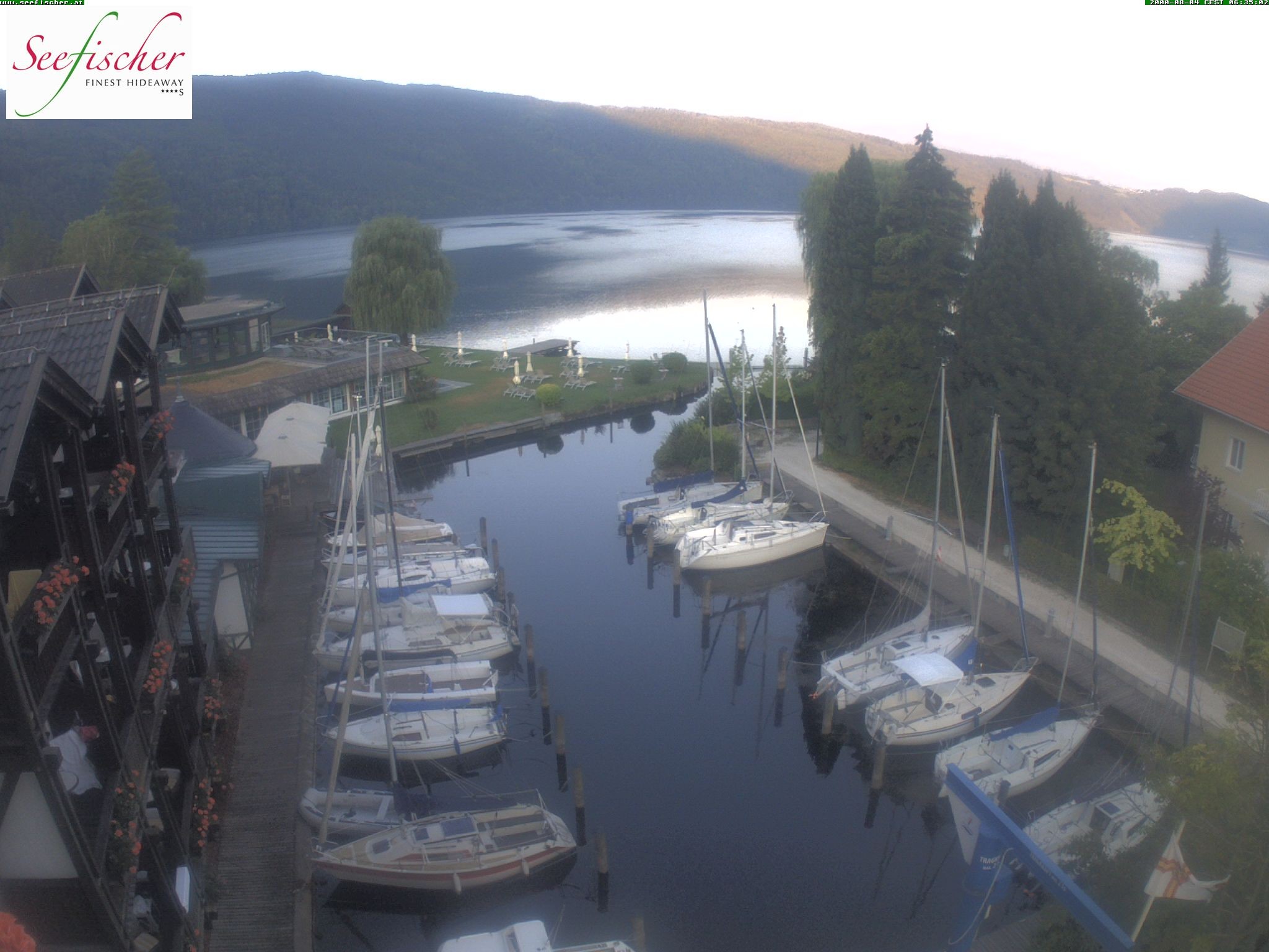 Archiv Foto Webcam Seefischer Romantik Hotel am Millstätter See