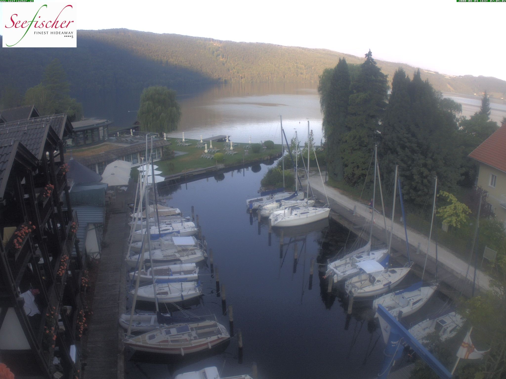 Archiv Foto Webcam Seefischer Romantik Hotel am Millstätter See