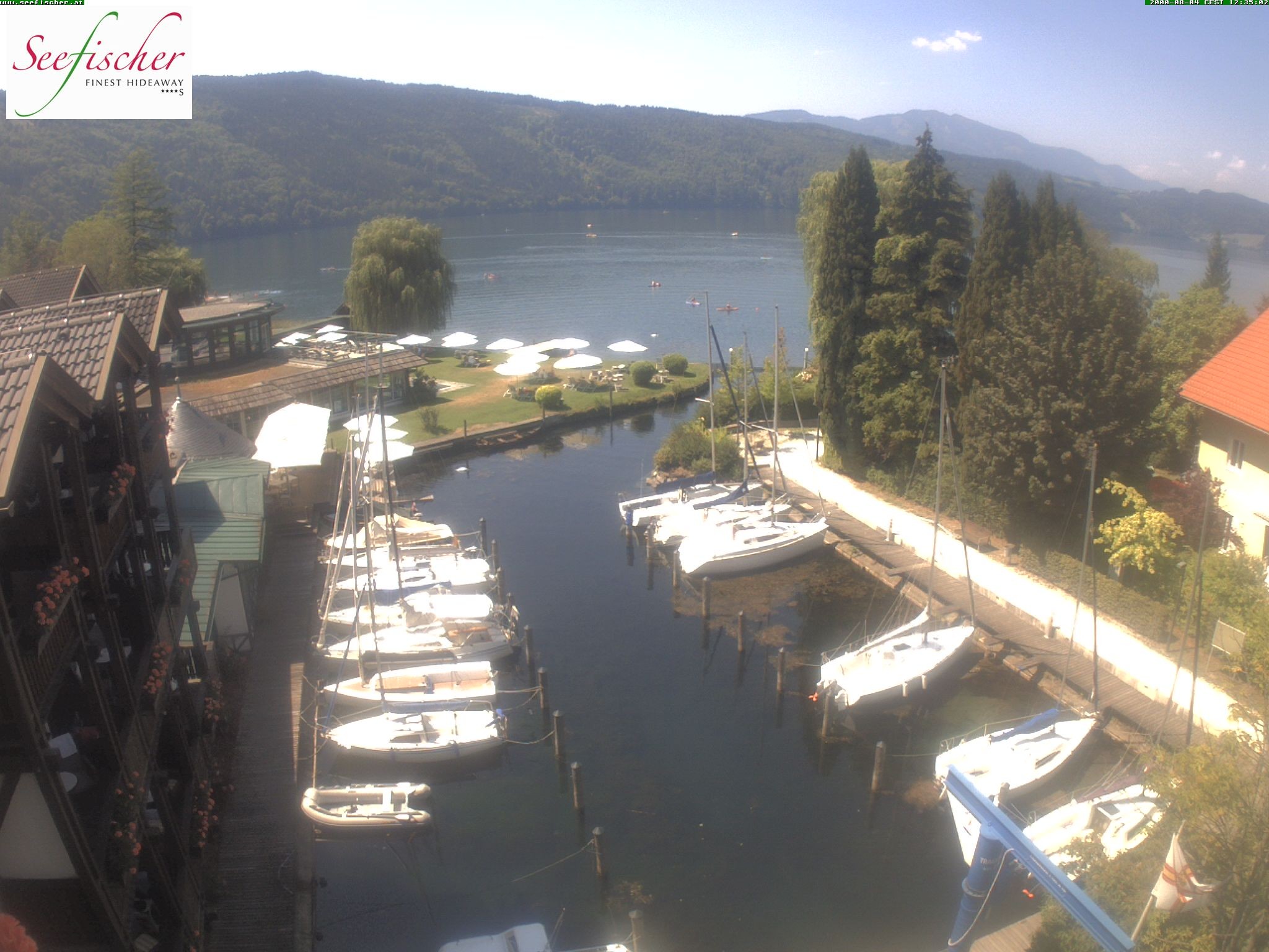 Archiv Foto Webcam Seefischer Romantik Hotel am Millstätter See