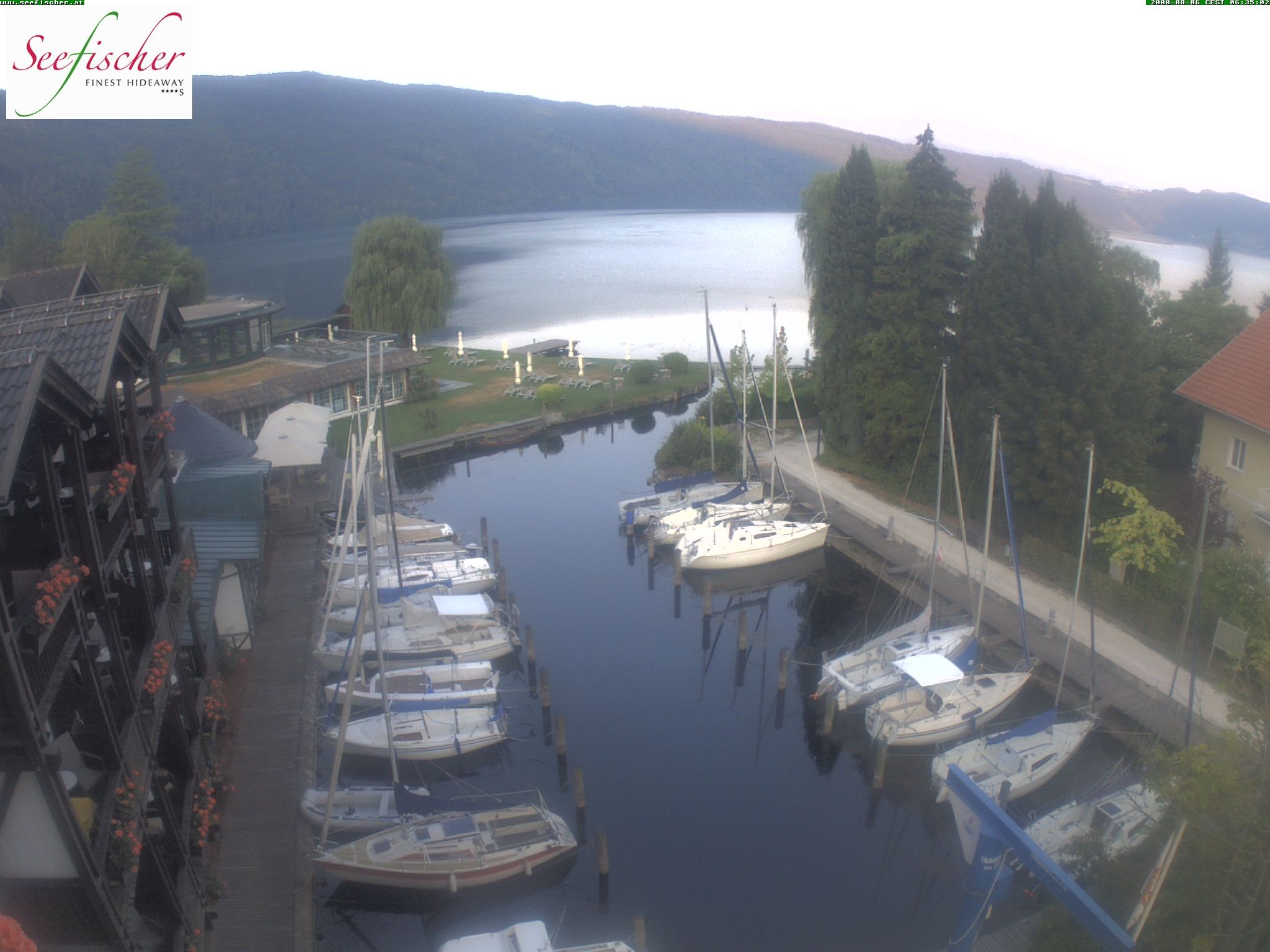 Archiv Foto Webcam Seefischer Romantik Hotel am Millstätter See
