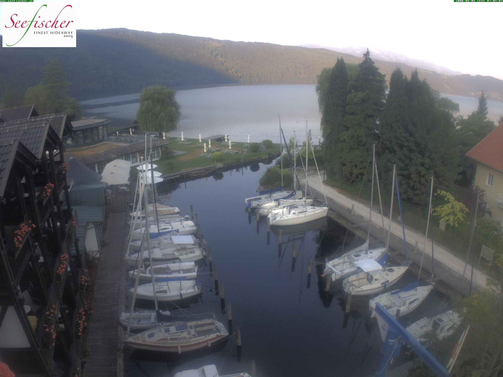 Archiv Foto Webcam Seefischer Romantik Hotel am Millstätter See