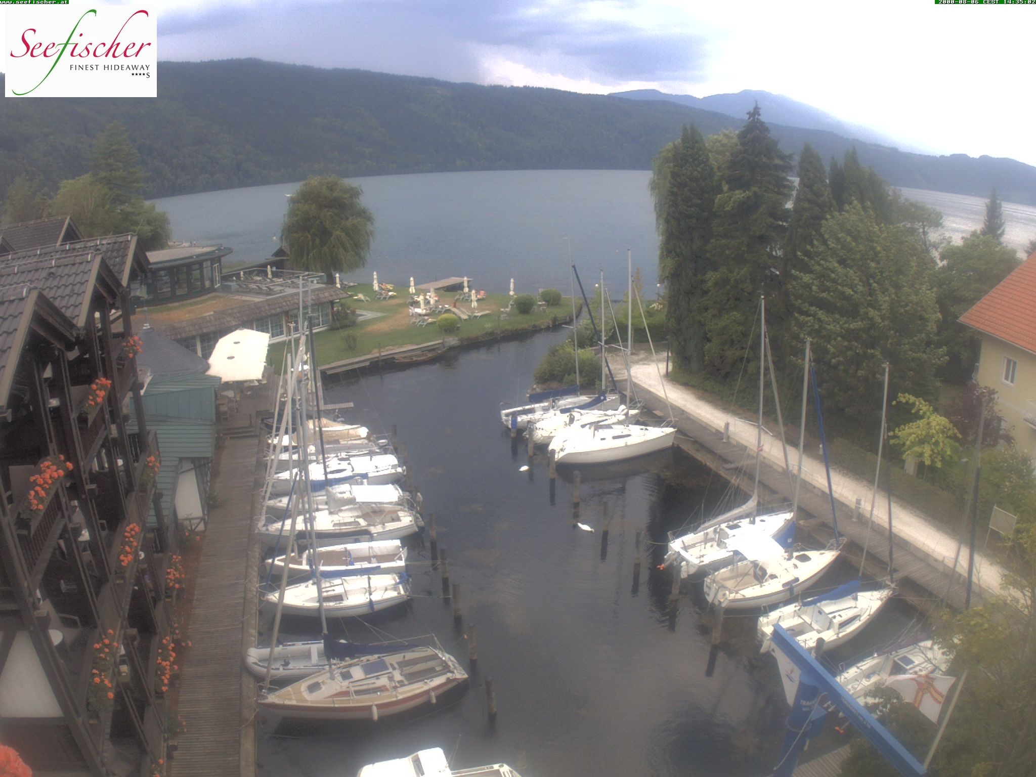 Archiv Foto Webcam Seefischer Romantik Hotel am Millstätter See