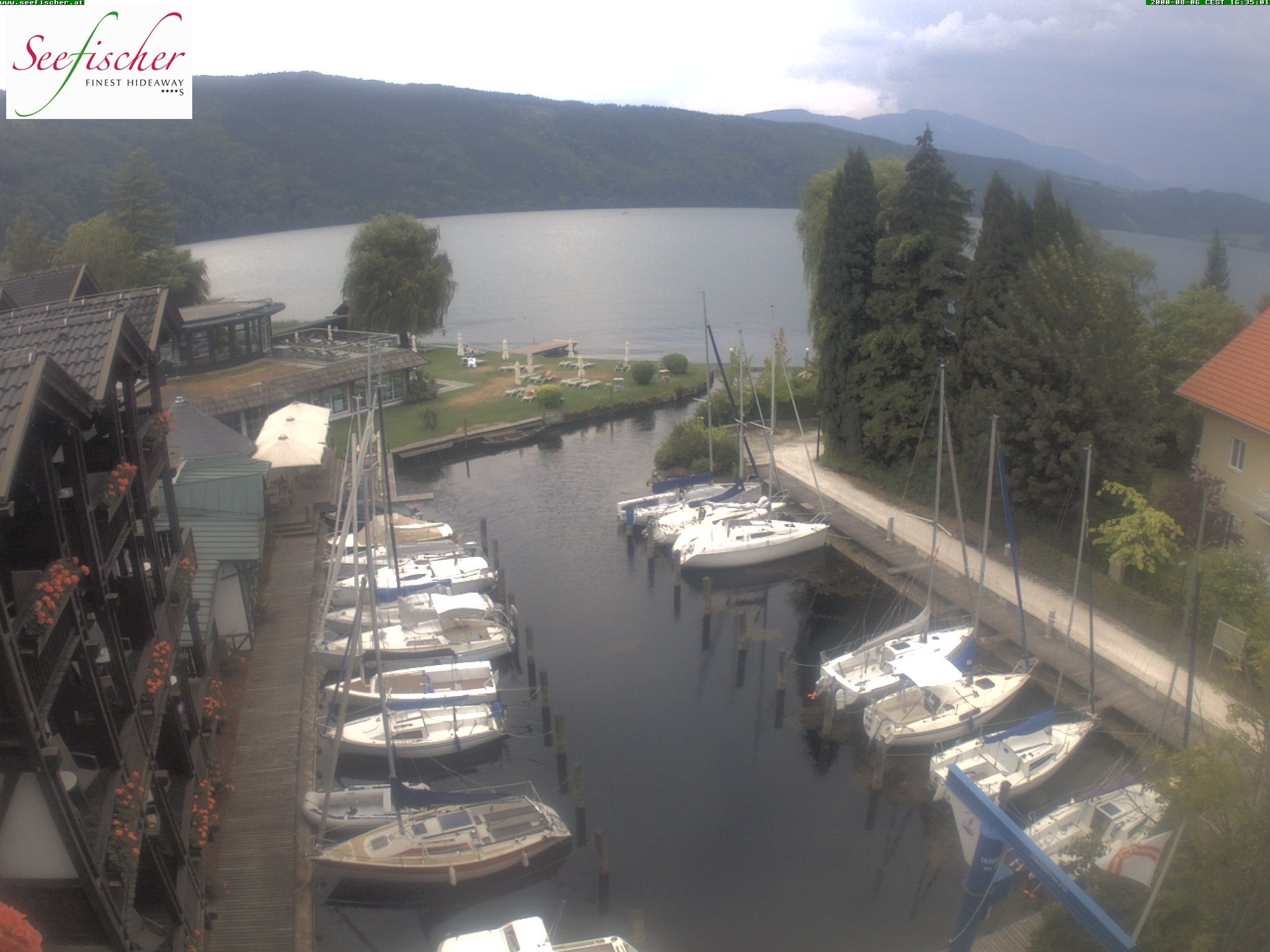 Archiv Foto Webcam Seefischer Romantik Hotel am Millstätter See