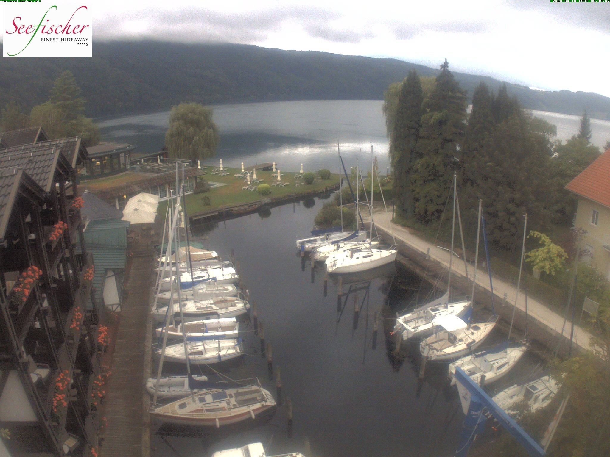 Archiv Foto Webcam Seefischer Romantik Hotel am Millstätter See