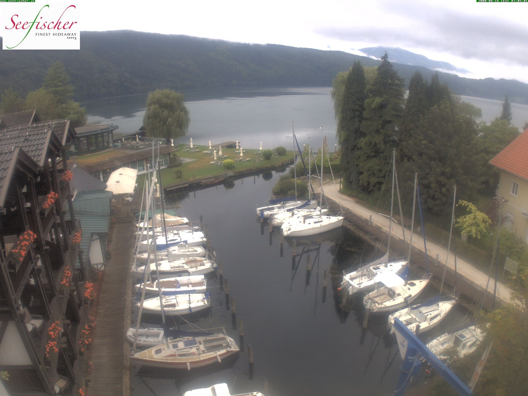 Archiv Foto Webcam Seefischer Romantik Hotel am Millstätter See